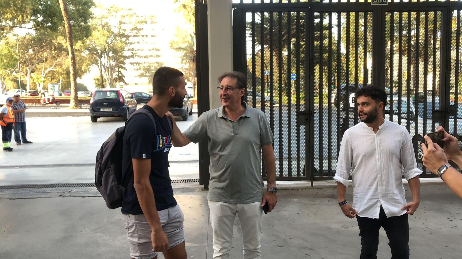 Einar Galilea conoce La Rosaleda