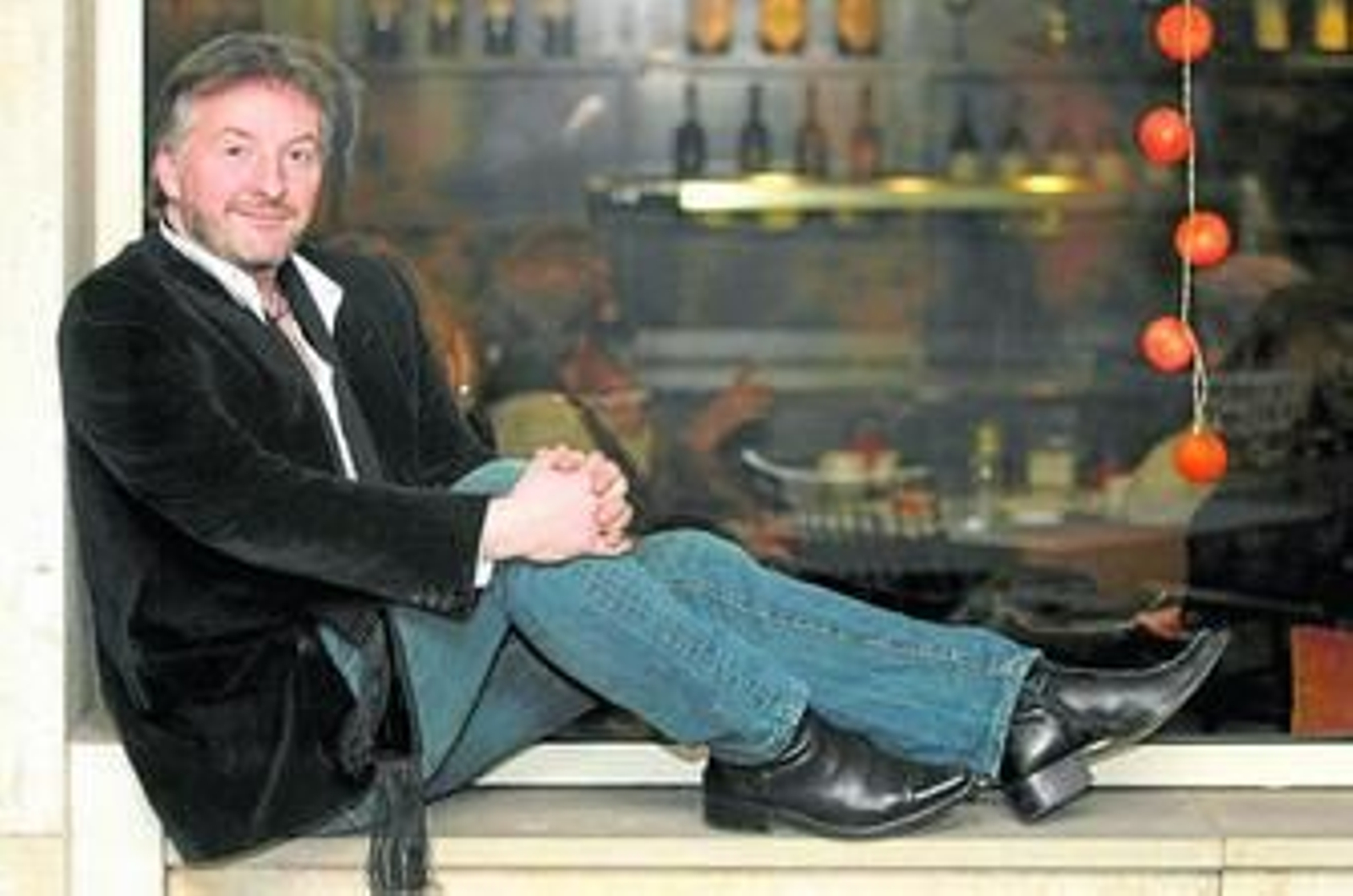 John Connolly, ayer, en Barcelona. John Connolly, ayer, en Barcelona.
