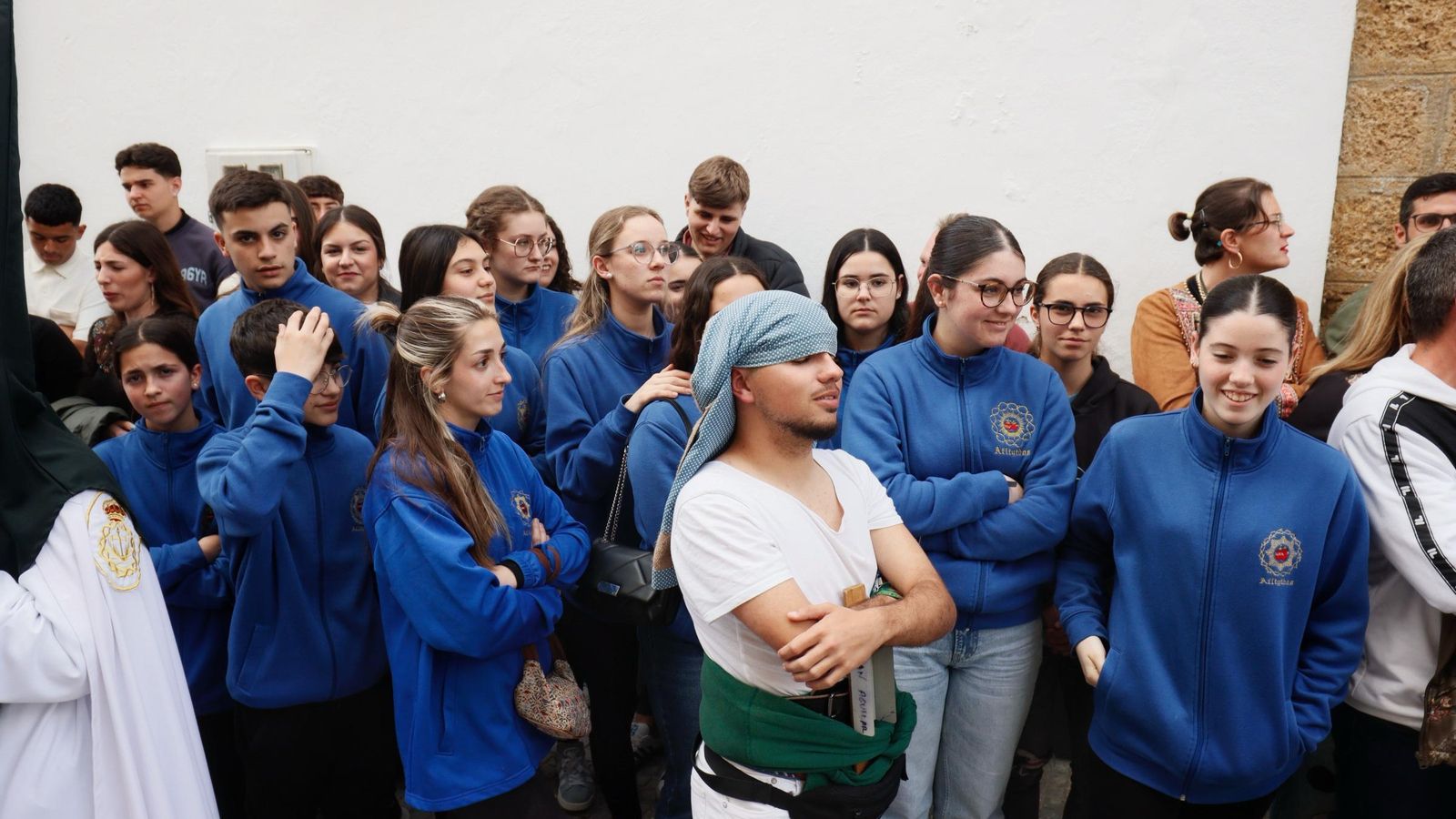 Imágenes de la salida de Humildad y Paciencia en la Semana Santa de Chiclana 2025