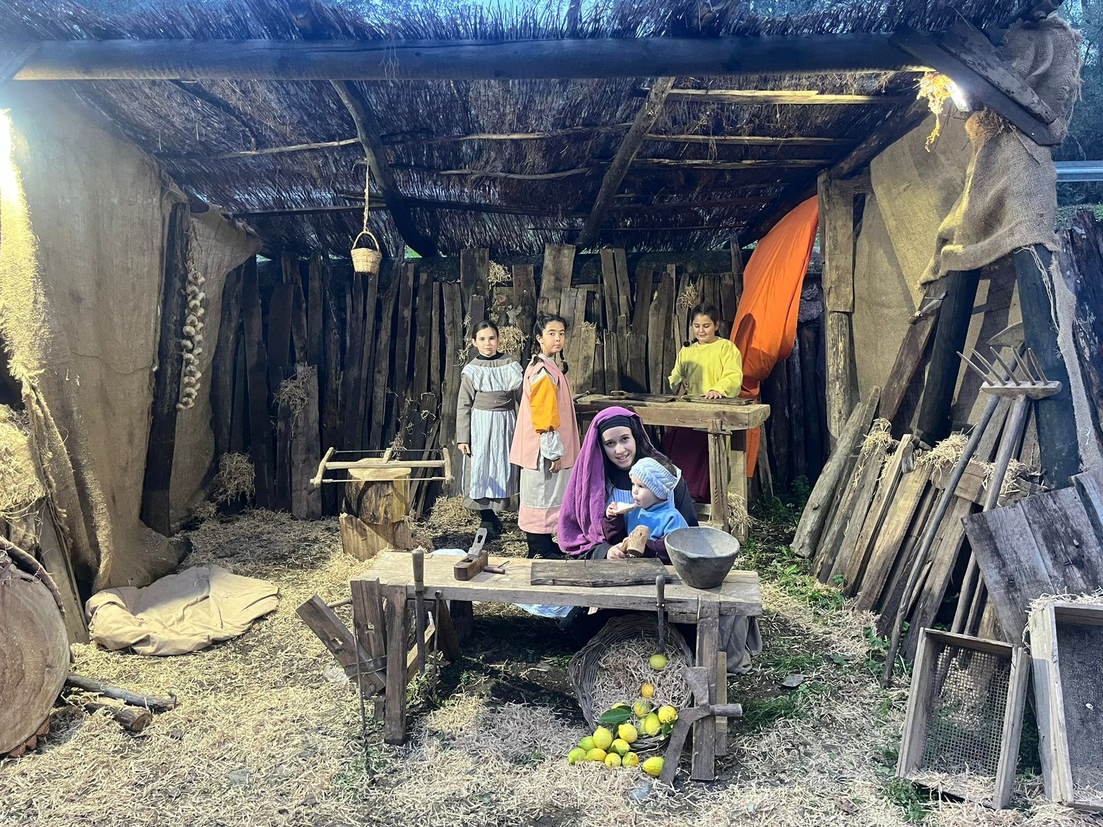 Así de bonito es el Belén Viviente de Puerto Moral