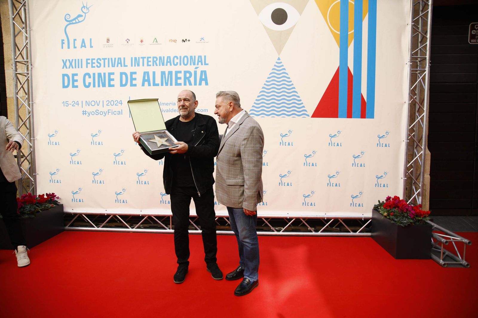 Karra Elejalde premio 'Almería, tierra de cine', en imágenes