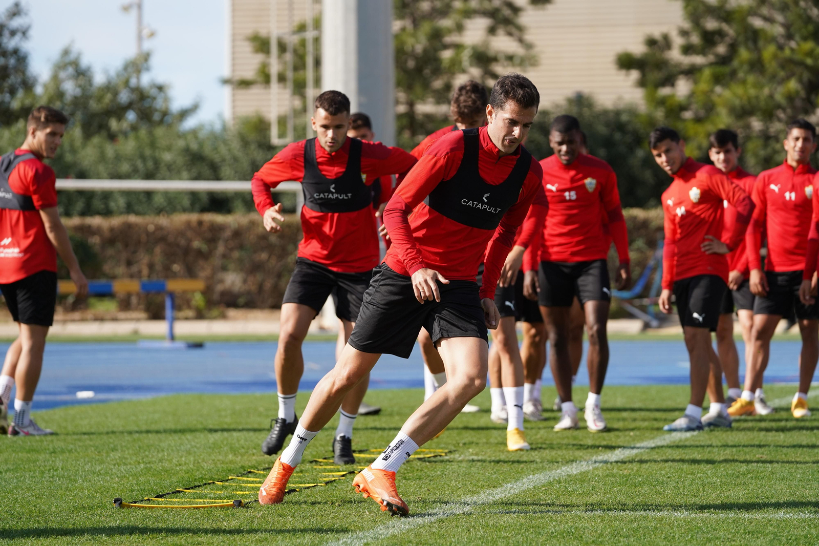 Fotogalería del entrenamiento del Almería, sábado 31