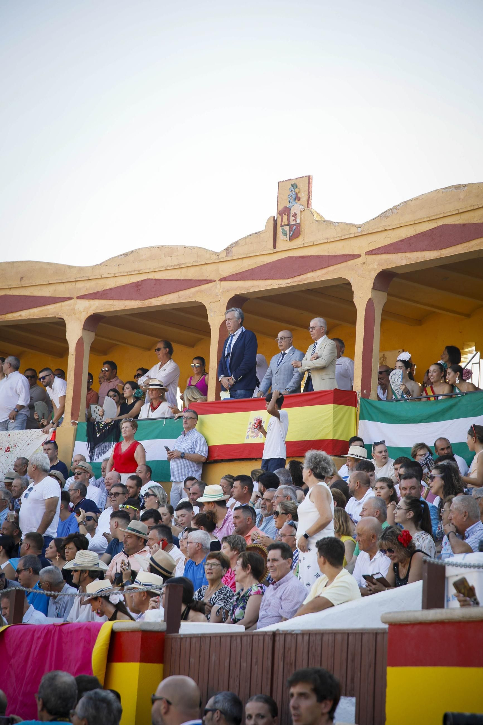 Corrida de toros Berja con un toro indultado, en imágenes