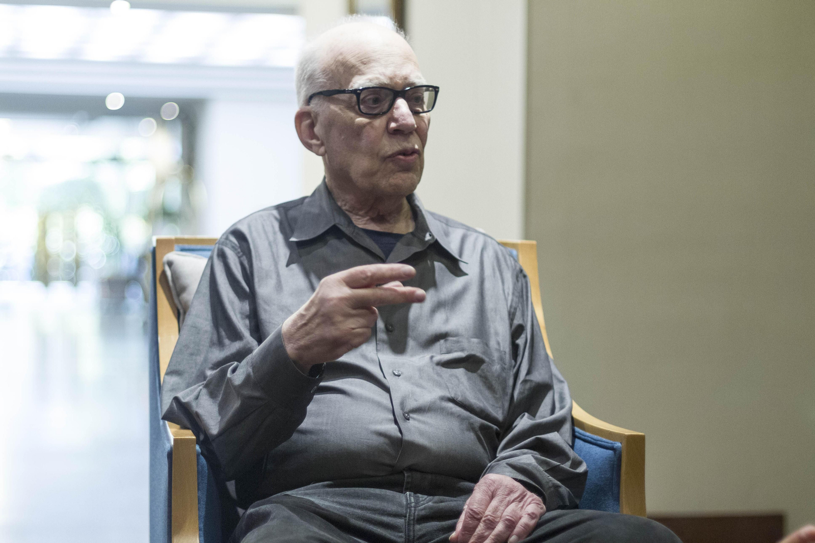 Steve Kuhn (Brooklyn, Nueva York, 1938), el pasado jueves en su hotel en Sevilla.