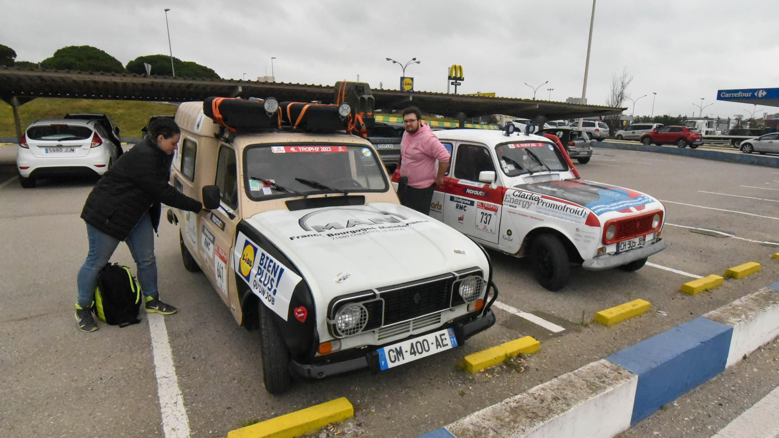 4L Trophy a su paso por el Campo de Gibraltar