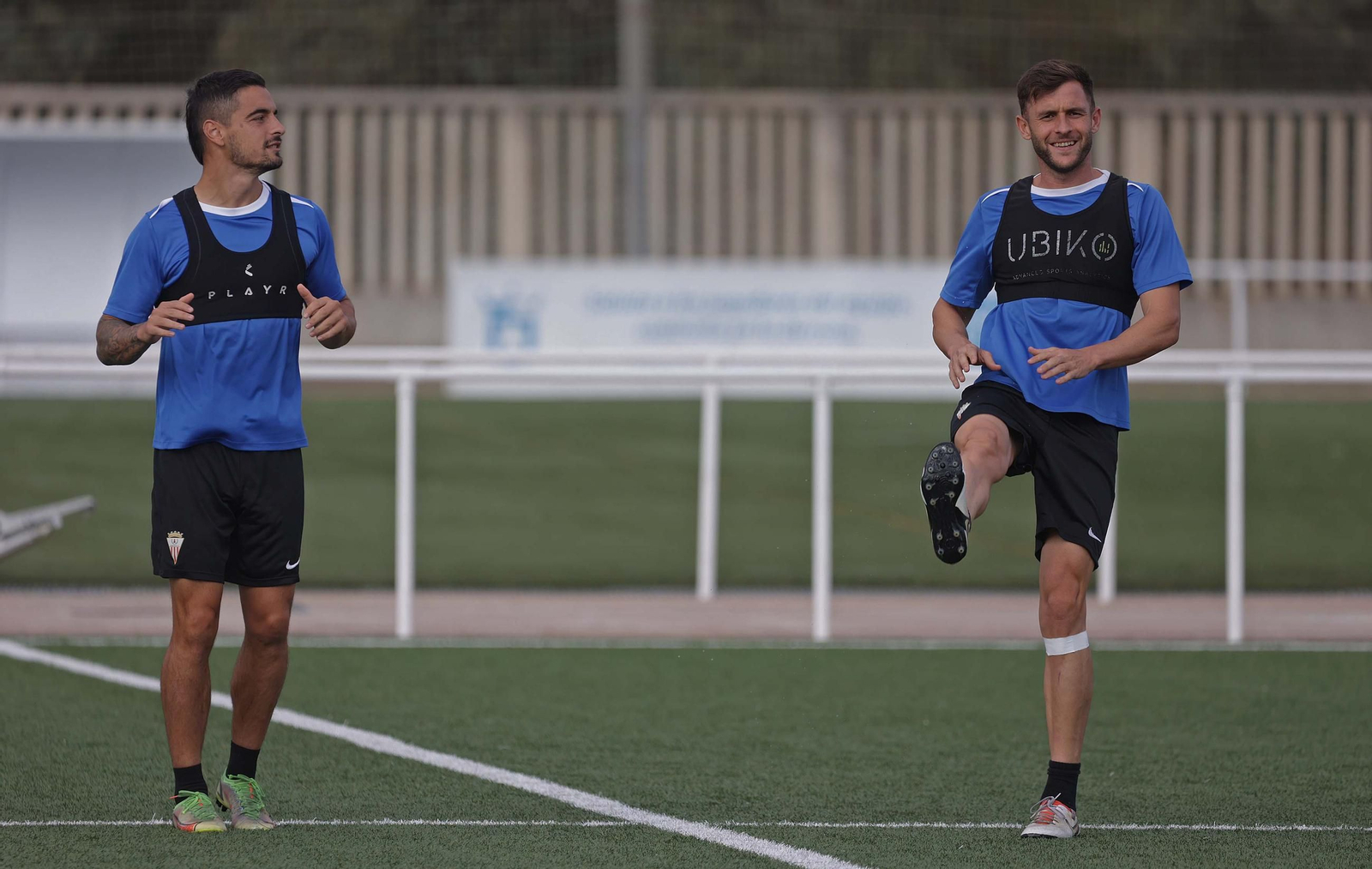Fotos del entrenamiento del Algeciras CF en La Menacha