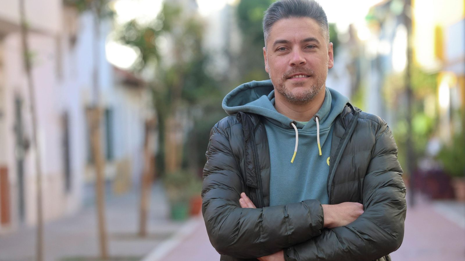 Pablo García, en Málaga.