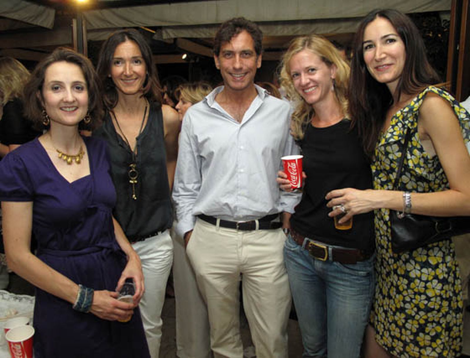 Chiara de Cabarrús, Pilar Marín, José Miguel Trigo, Katherine Elizabeth Stay y Elena Marín.

Foto: Victoria Ramírez