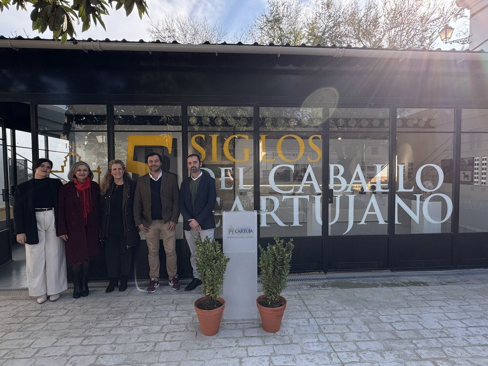 Yeguada Cartuja inaugura un nuevo espacio expositivo.