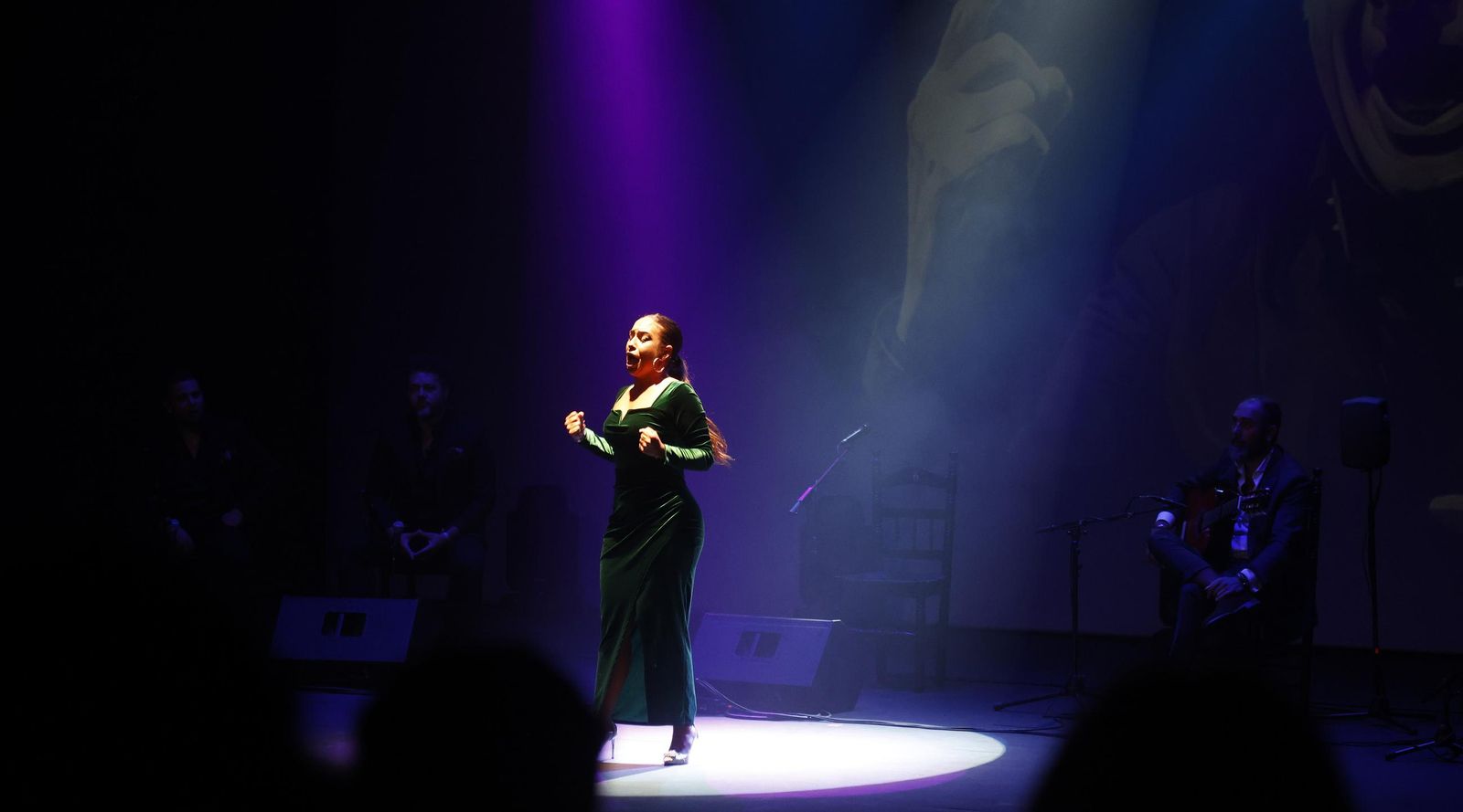 Fotos del concierto de María Terremoto en la Bienal de Canela de San Roque