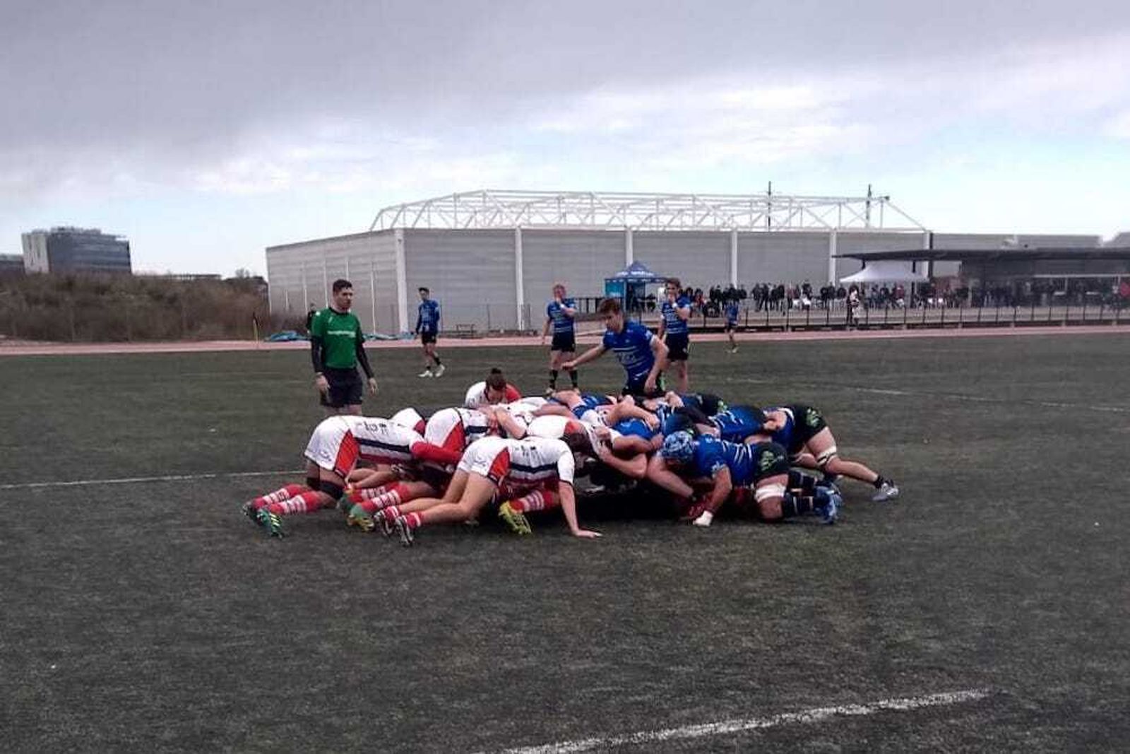 Melé entre el conjunto catalán y almeriense