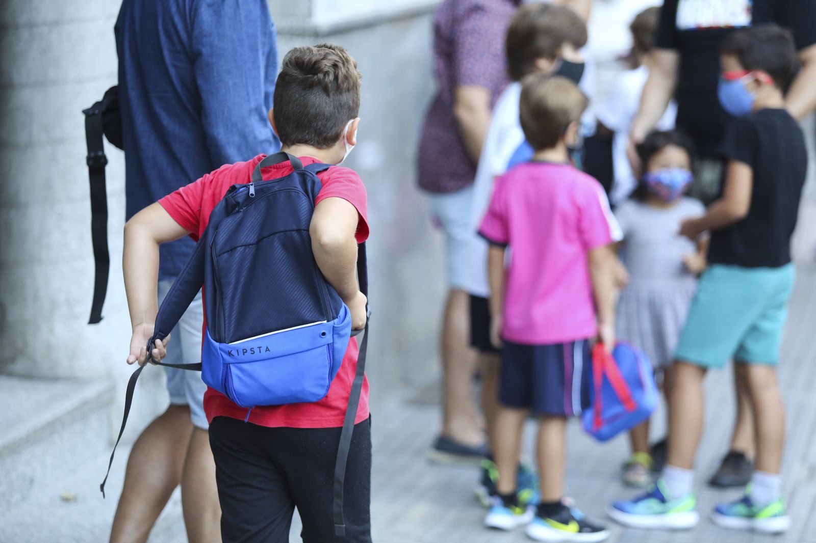Vuelta al cole en Málaga: Fotos de un día de nervios y mascarillas