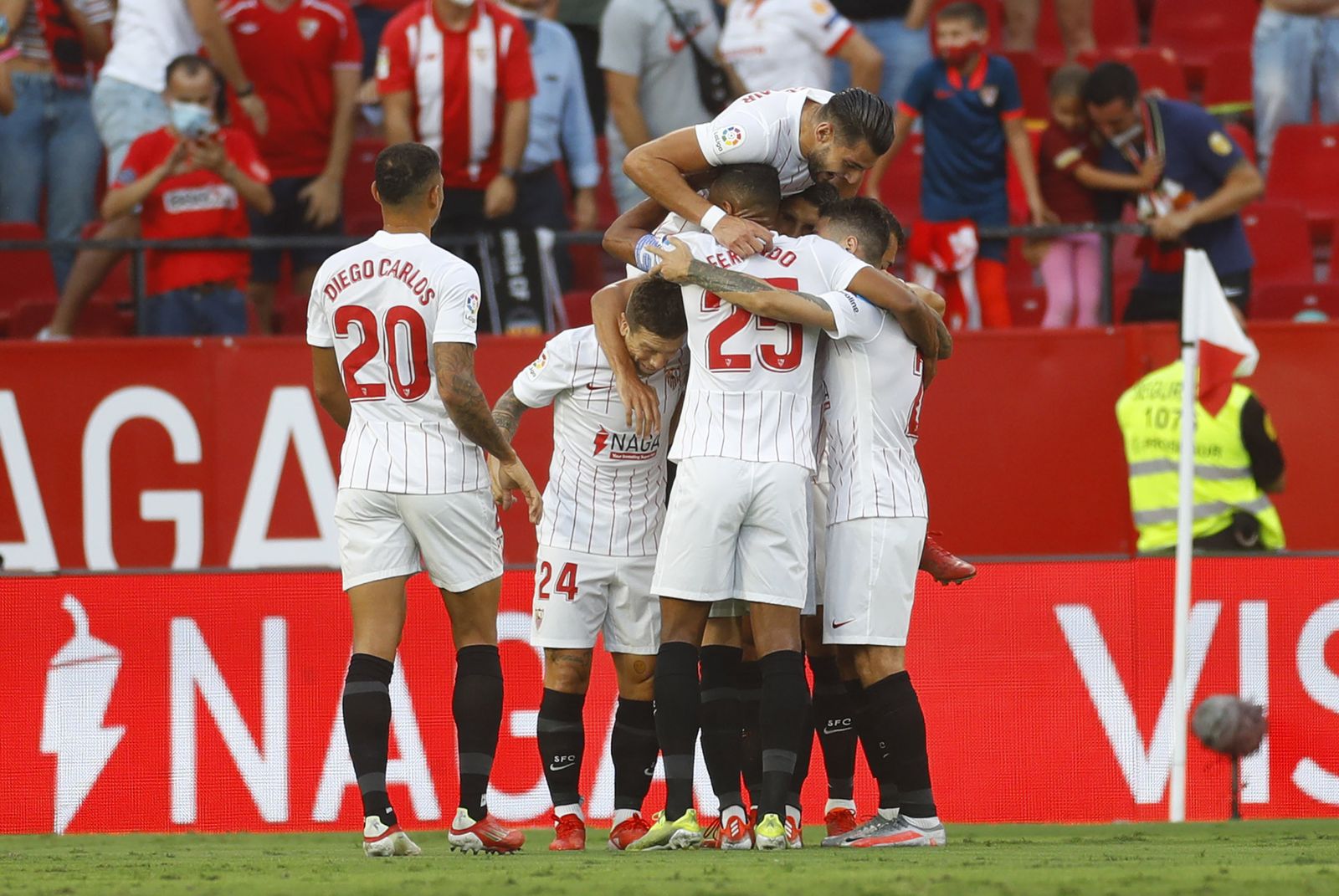 Las imágenes del Sevilla fc-Valencia
