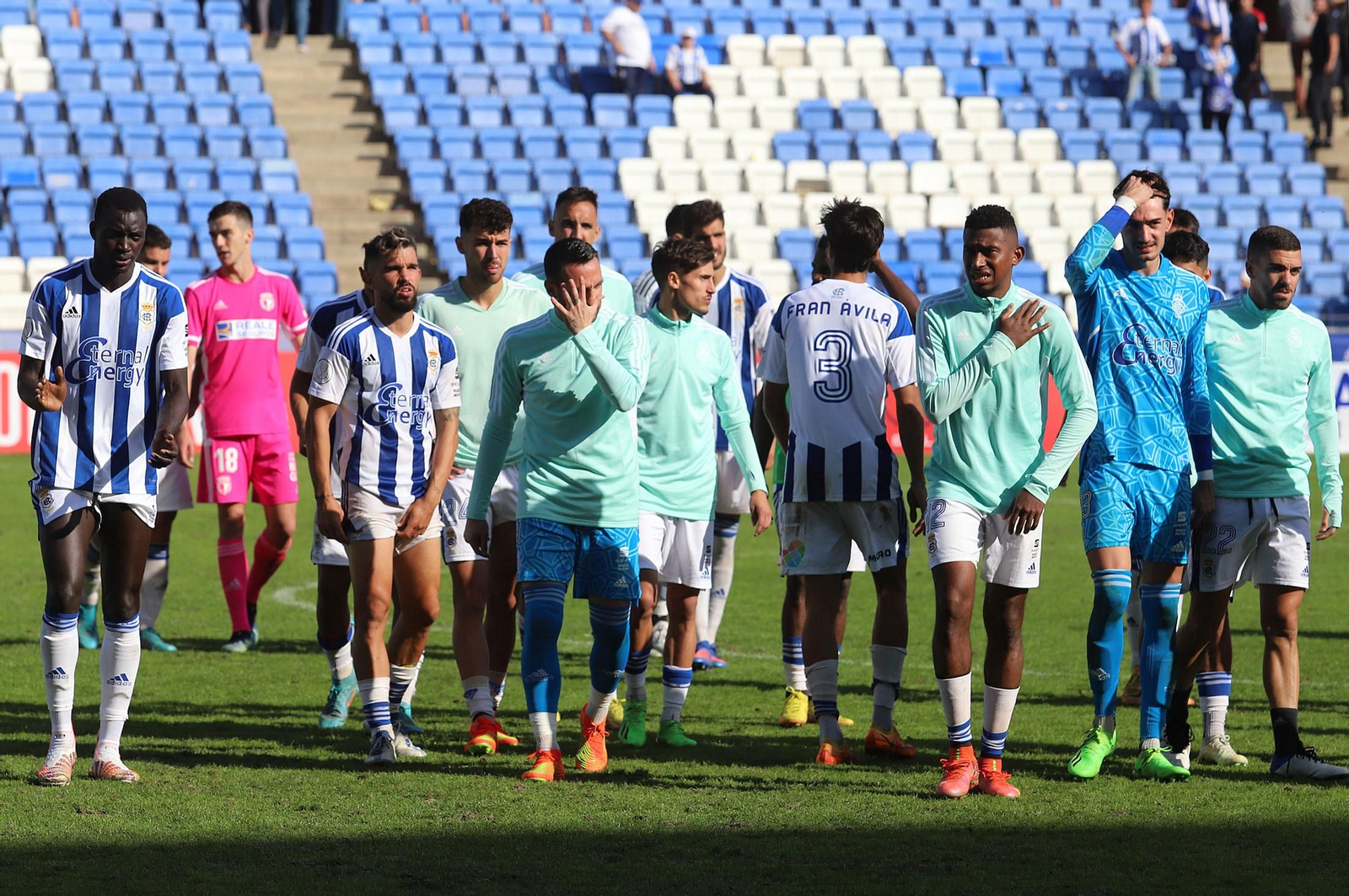 Las mejores imágenes del Recreativo de Huelva-Burgos, partido de eliminatoria de la Copa del Rey