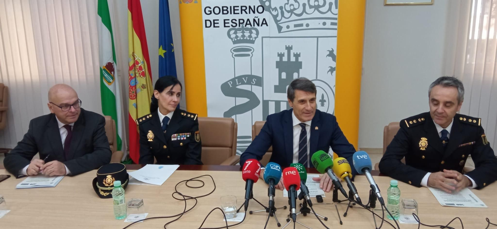 Rueda de prensa del delegado del Gobierno en Andalucía, Pedro Fernández.
