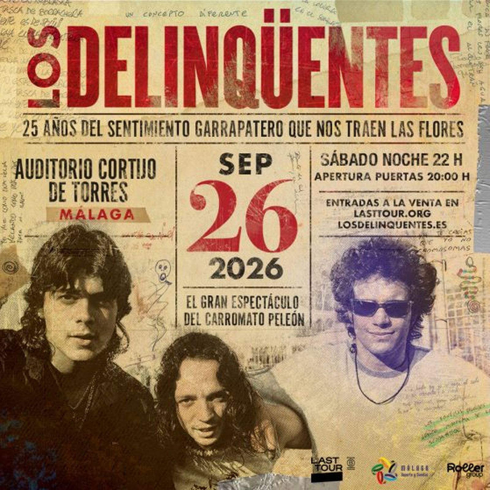 Los Delinqüentes en Málaga