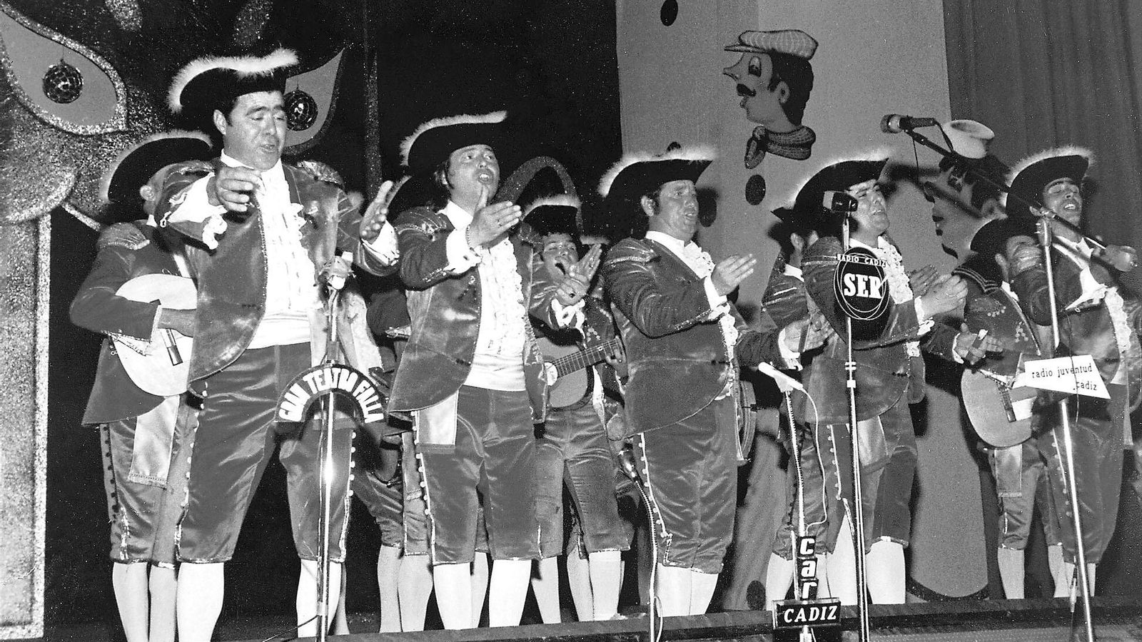 La comparsa de Paco Alba 'Estampas goyescas', de 1973.