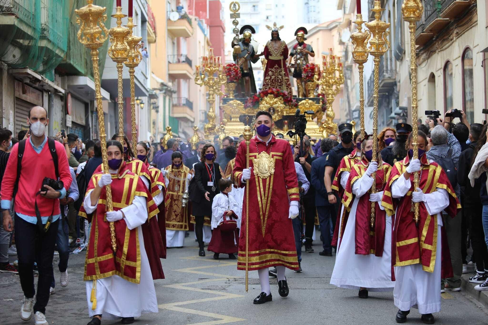 Las fotos de Jesús de la Sentencia en la procesión Magna de Málaga