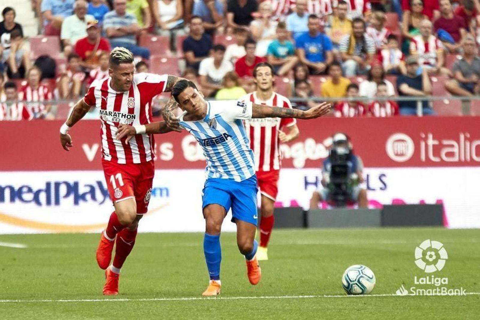 Las fotos del Girona - Málaga CF