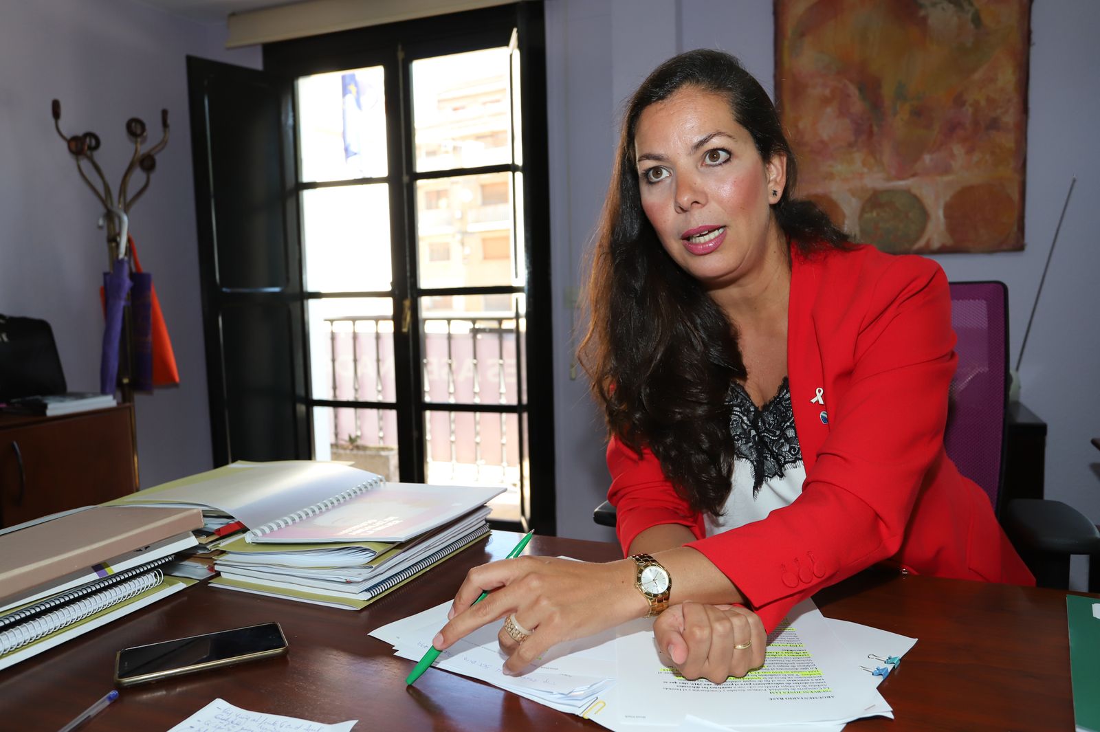 María Martín es la responsable del Instituto Andaluz de la Mujer en Huelva.