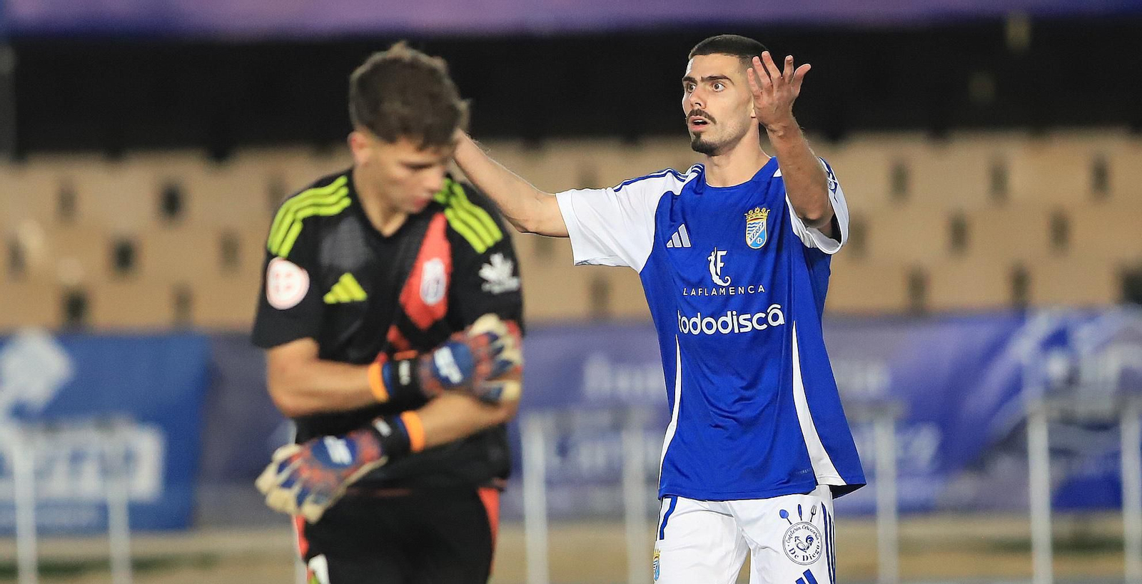 Imágenes del partido entre el Xerez CD - Recreativo Granada en Chapín