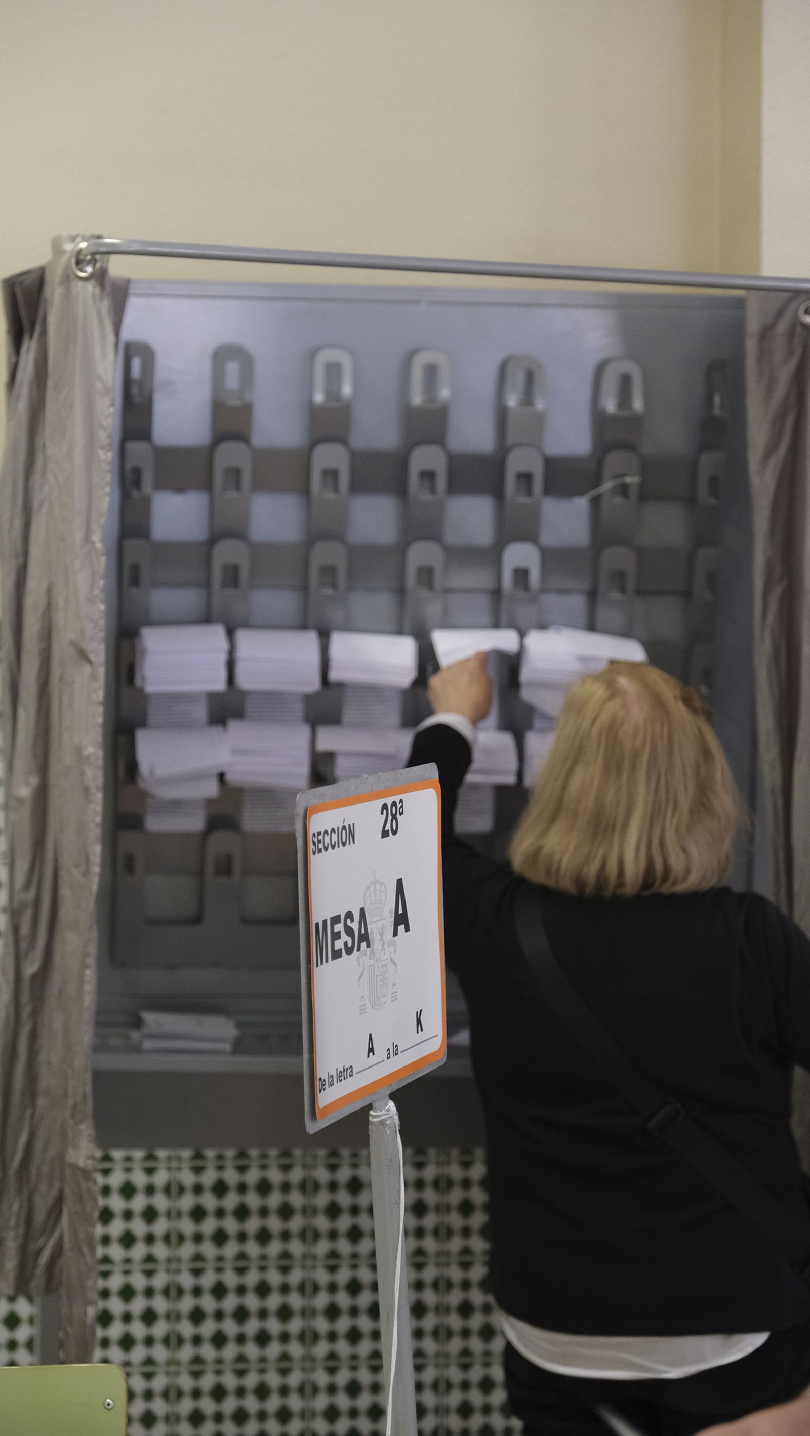 Imágenes de las votaciones en las Elecciones Municipales 2023, en Almería capital