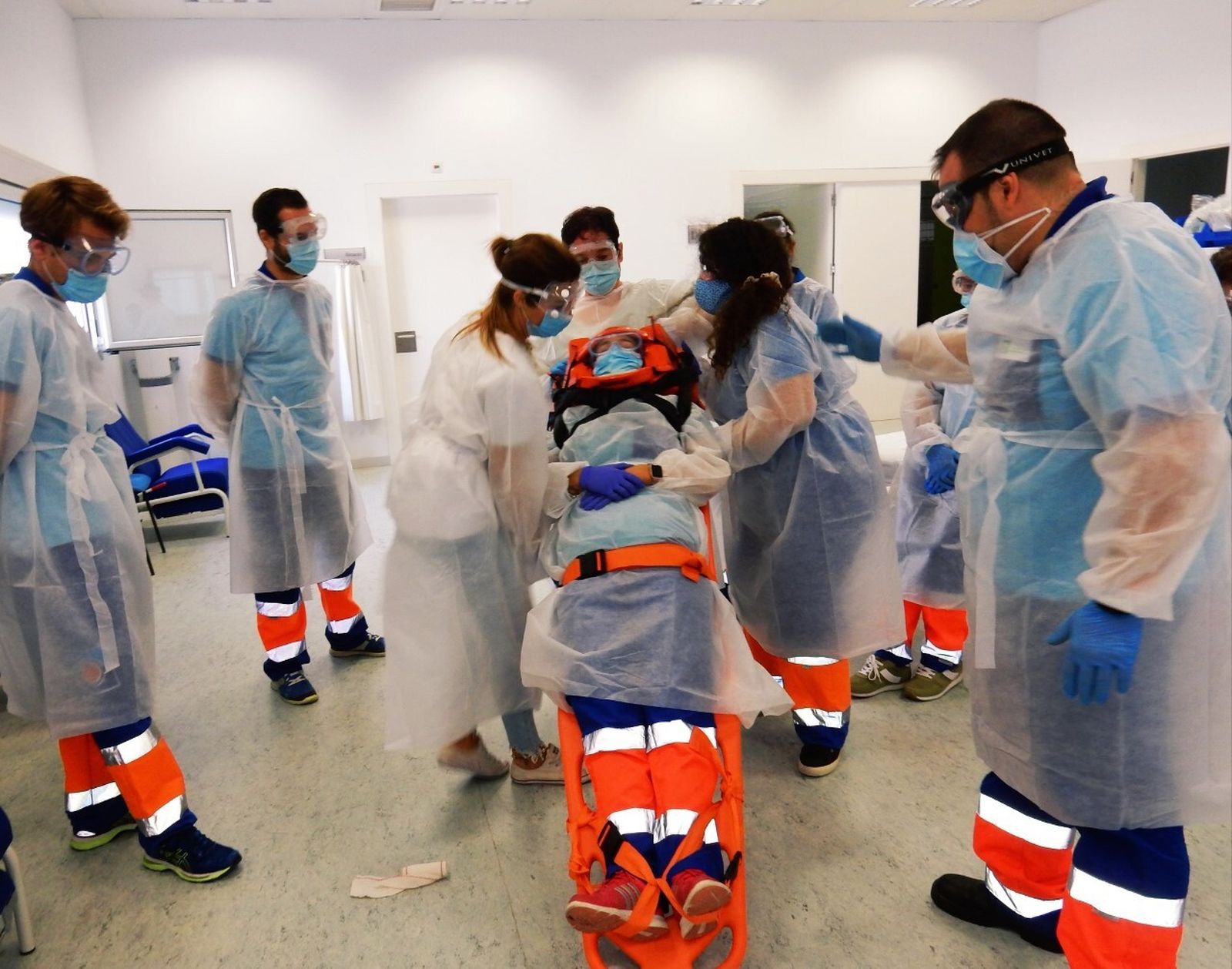 Una de las sesiones celebradas para la unidad de Urgencias de Atención Primaria.