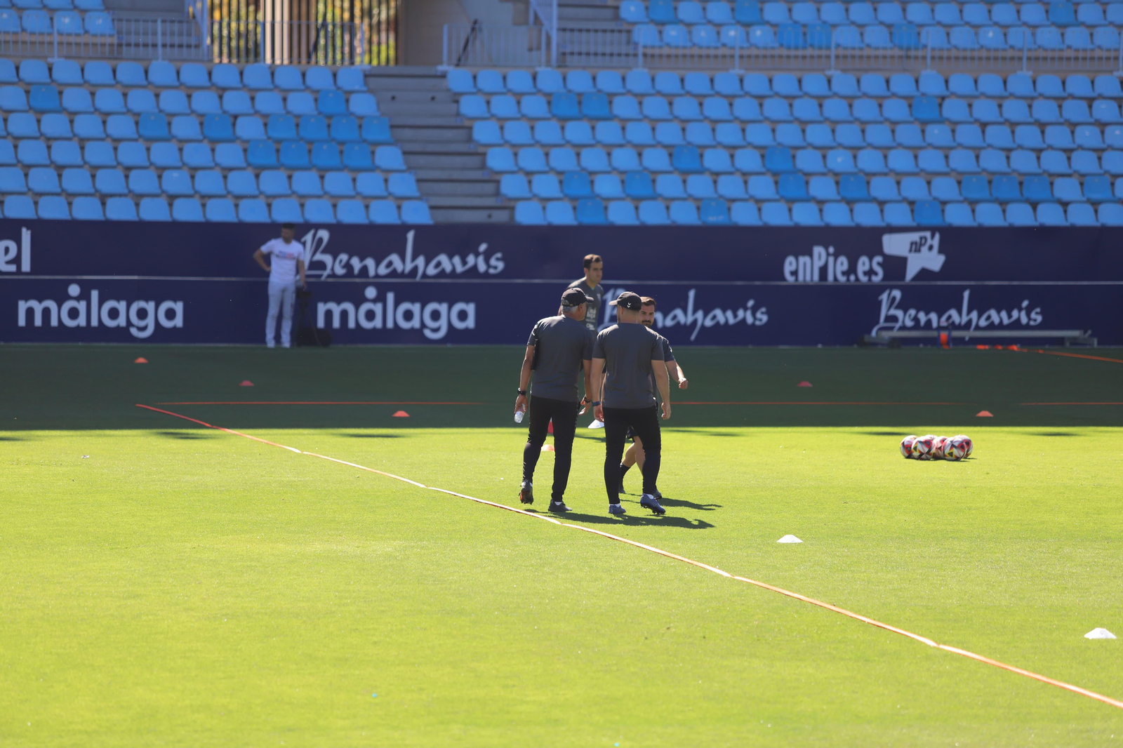 Las fotos del último entrenamiento del Málaga de la temporada
