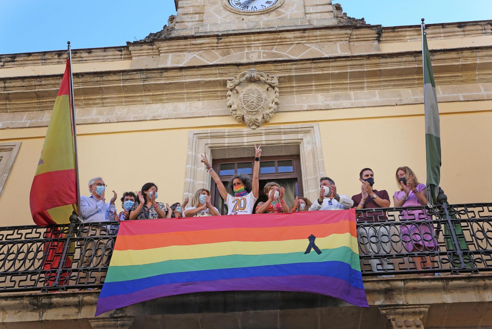 Imágenes de la celebración del día del Orgullo Gay en Jerez