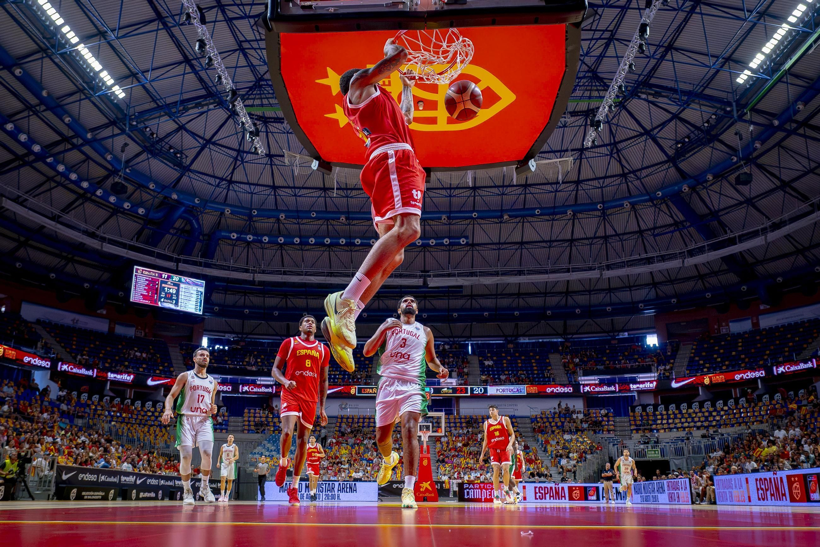 España B - Portugal en Málaga, en fotos