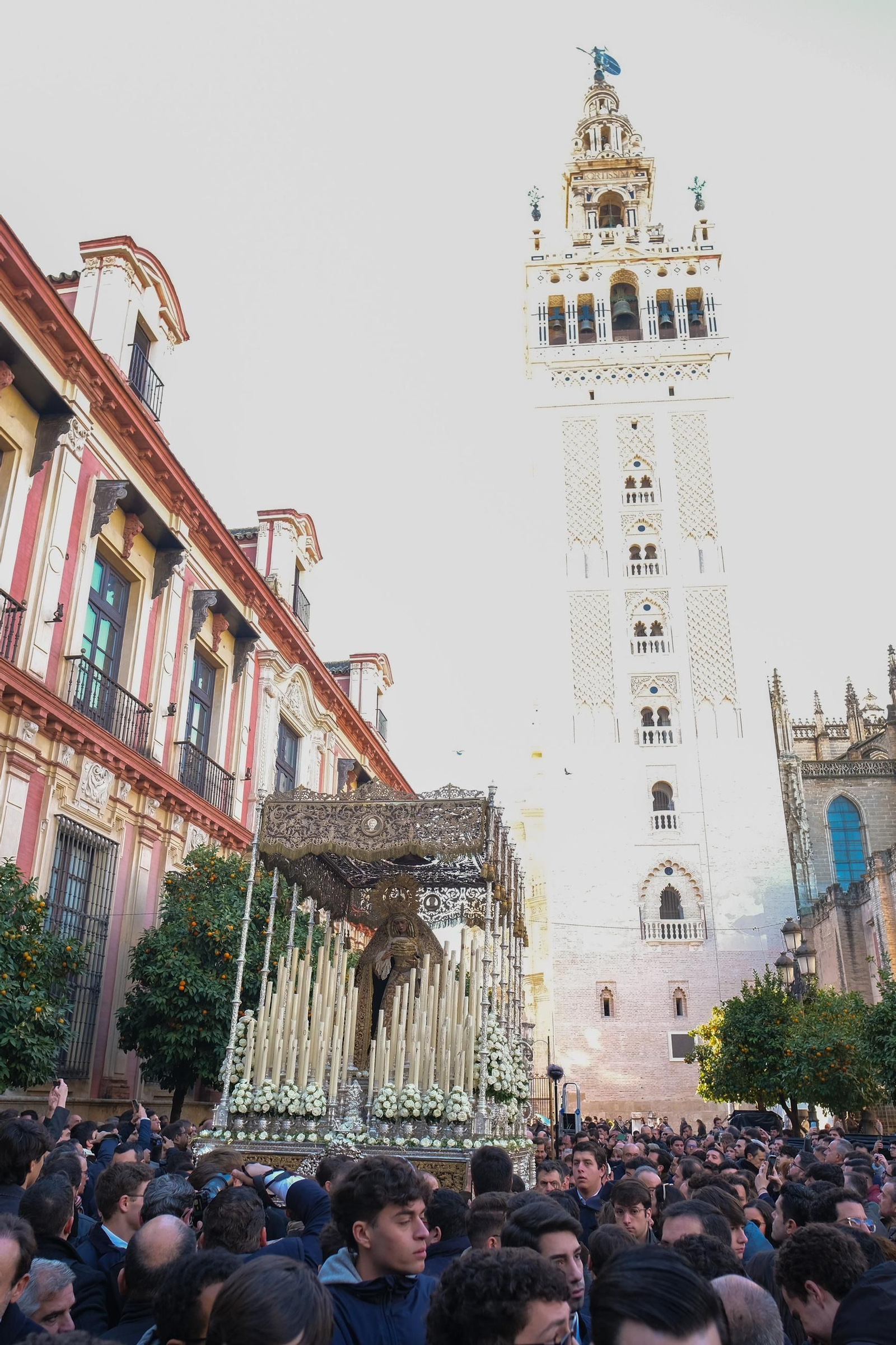 Imágenes del regreso de la Virgen del Socorro al Salvador