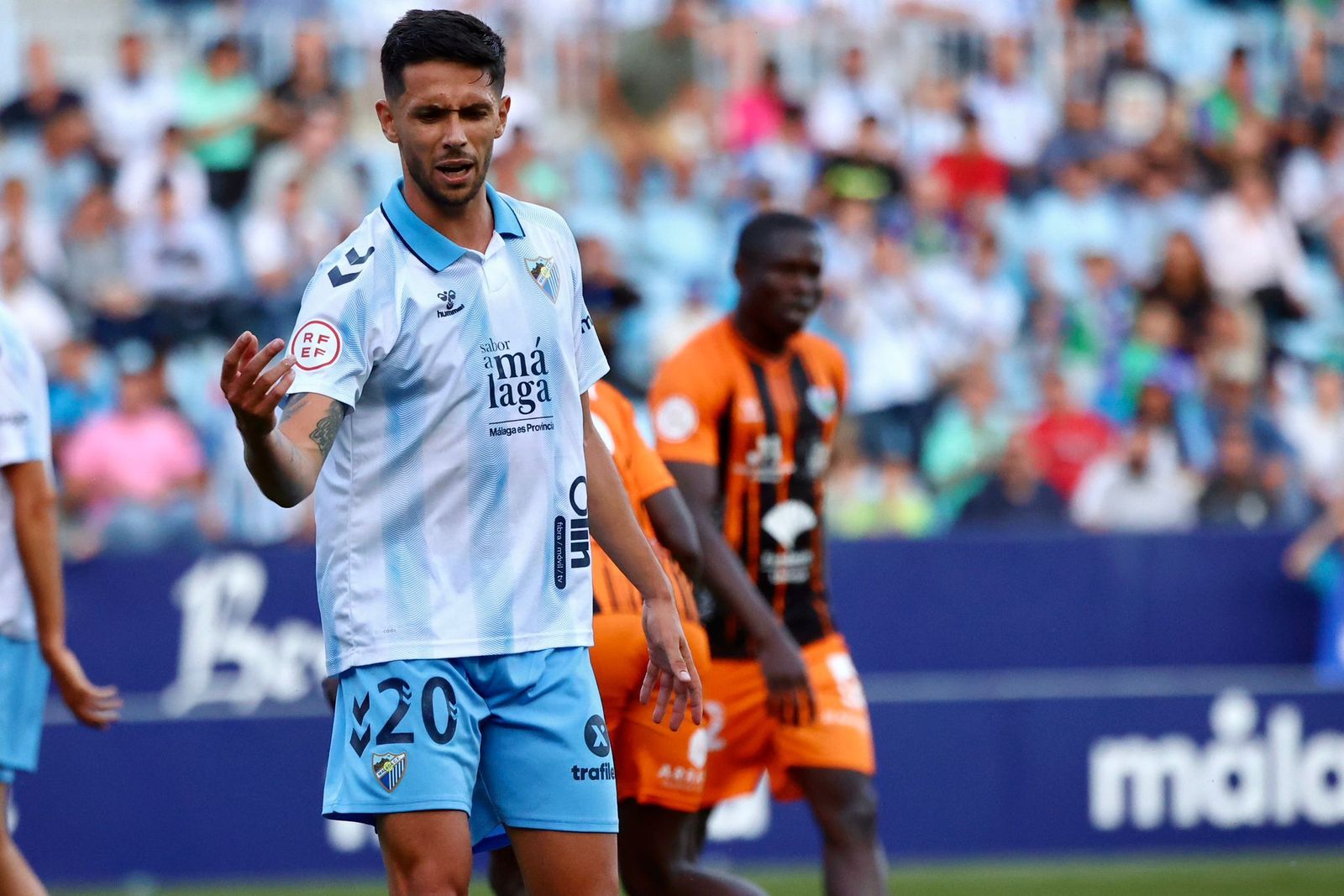 El Málaga CF - Antequera, en fotos