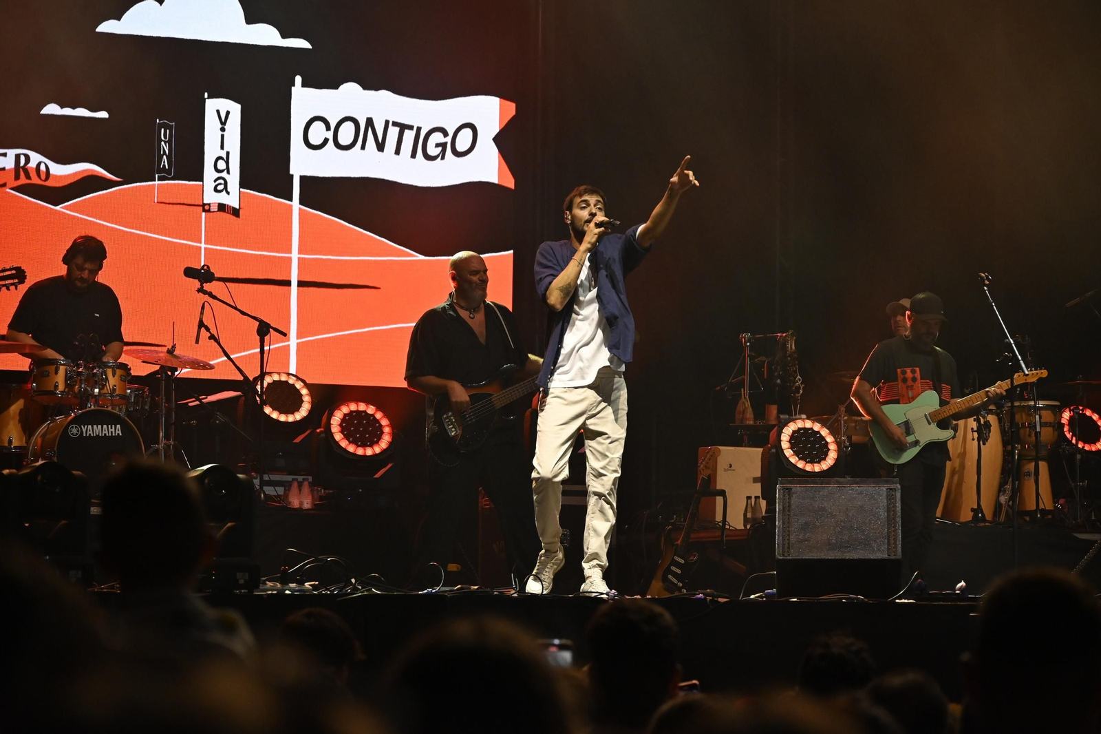 Imágenes del concierto de Sergio Contreras y Raule en las Colombinas
