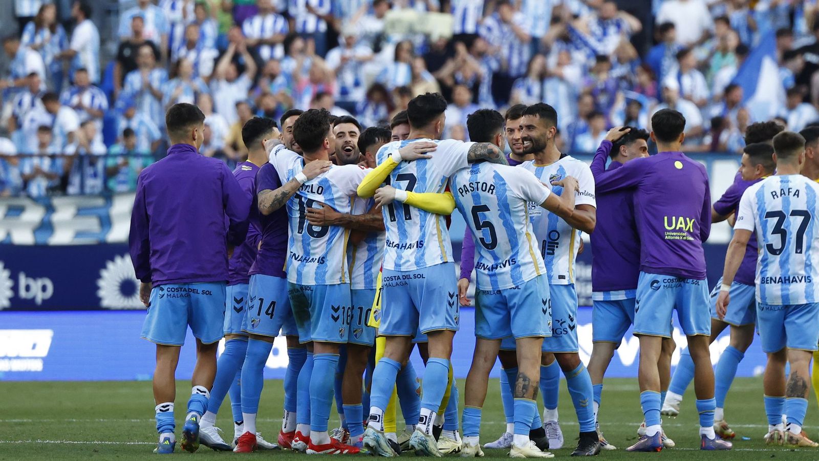 Las fotos del Málaga CF-CD Castellón
