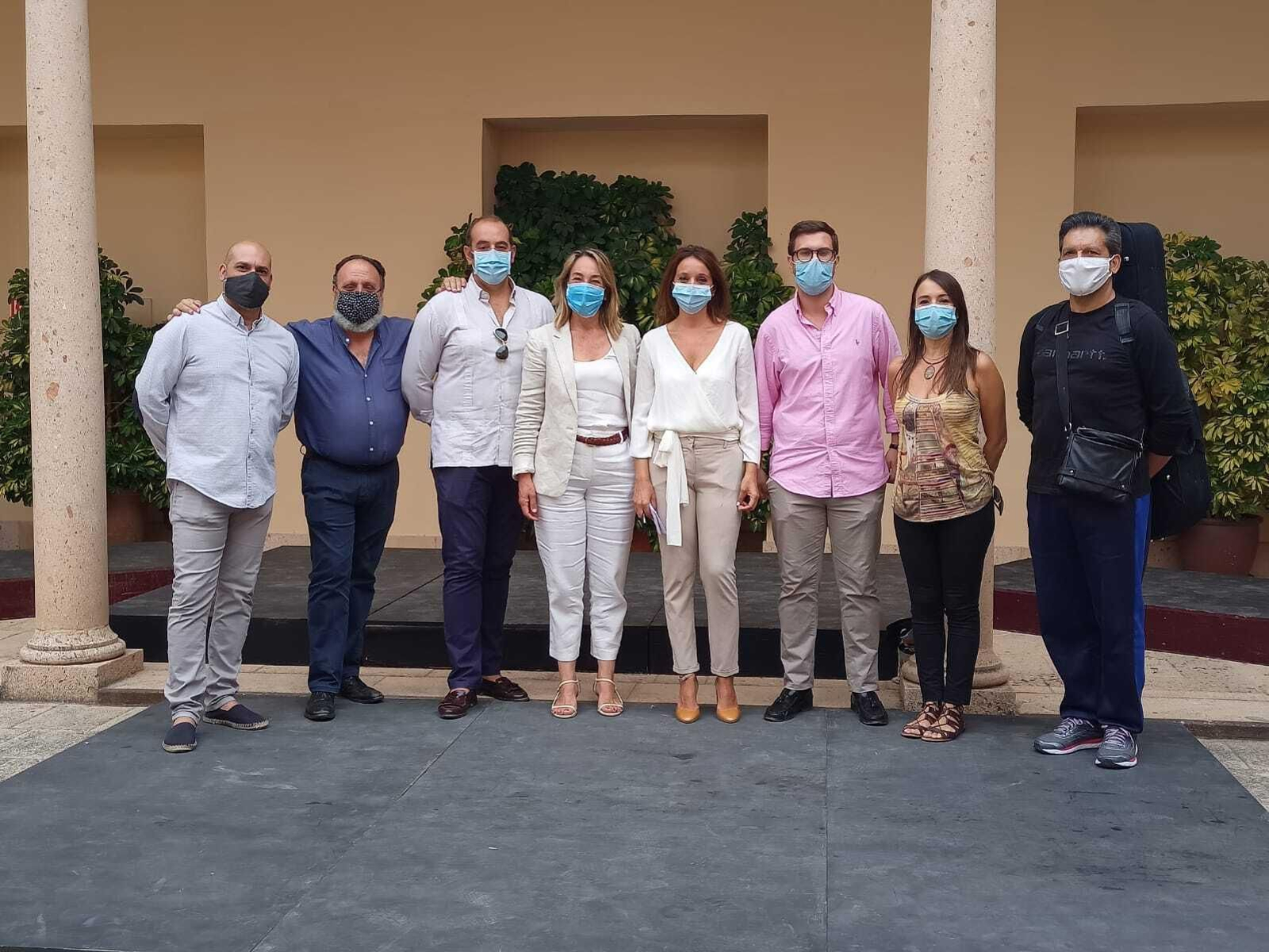 Presentación del evento en el Convento de Santo Domingo.