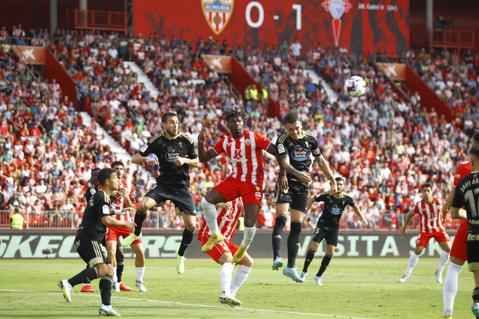 Fotogalería del partido U.D. Almería-R.C. Celta de Vigo