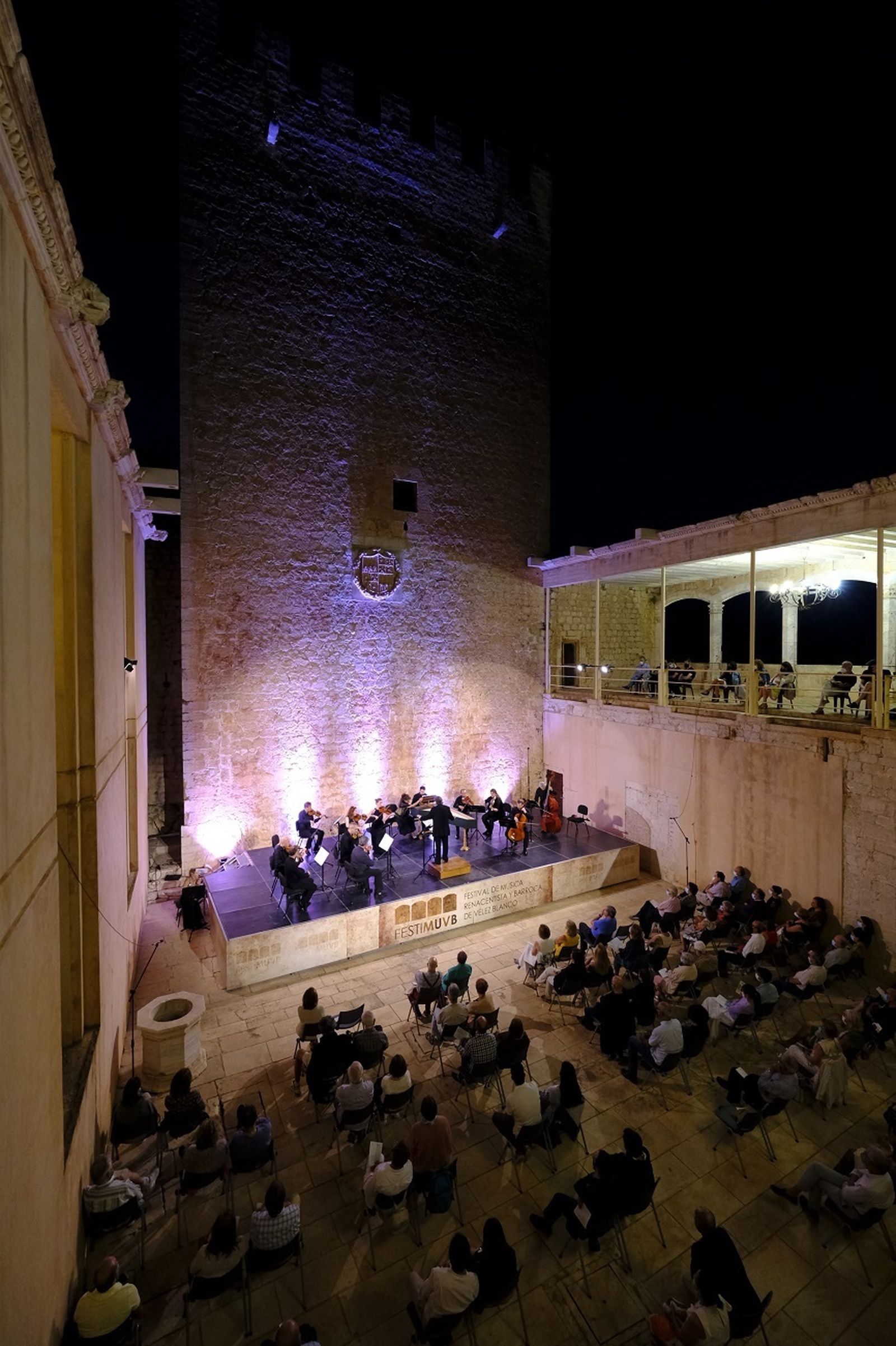 Fotogalería Orquesta de Cámara de San Petesburgo.Nidia Palacios, soprano. Festival de Música Renacentista y Barroca de Vélez Blanco.