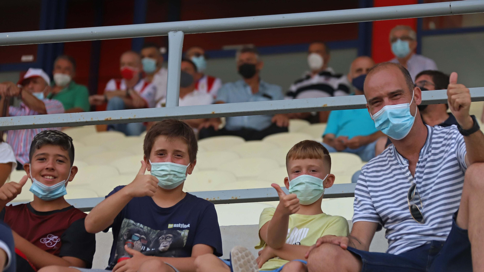 Las mejores fotos del Algeciras - Al Arabi de pretemporada
