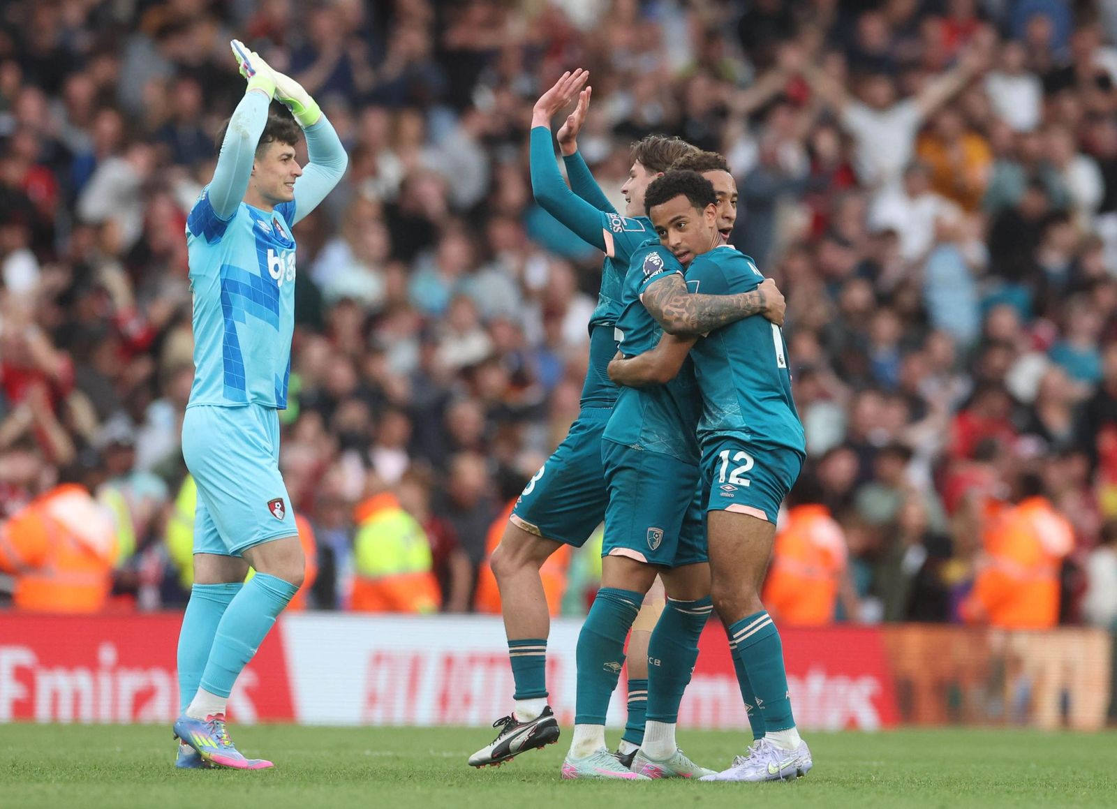 Dean Huijsen marca en el triunfo del Bournemouth en casa del Arsenal
