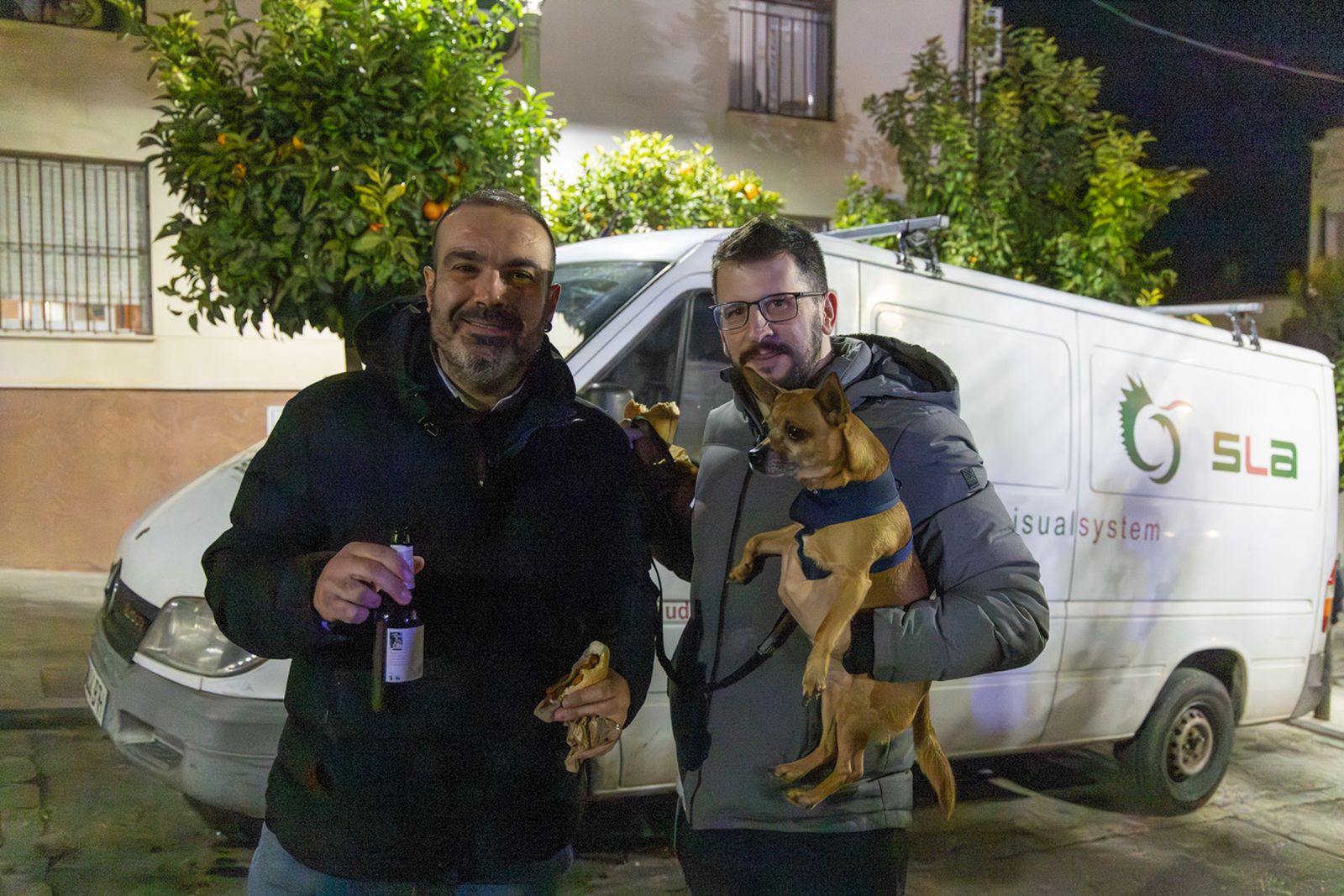 Encendido en Jaén de la lumbre oficial de San Antón 2026 y bendición de los animales