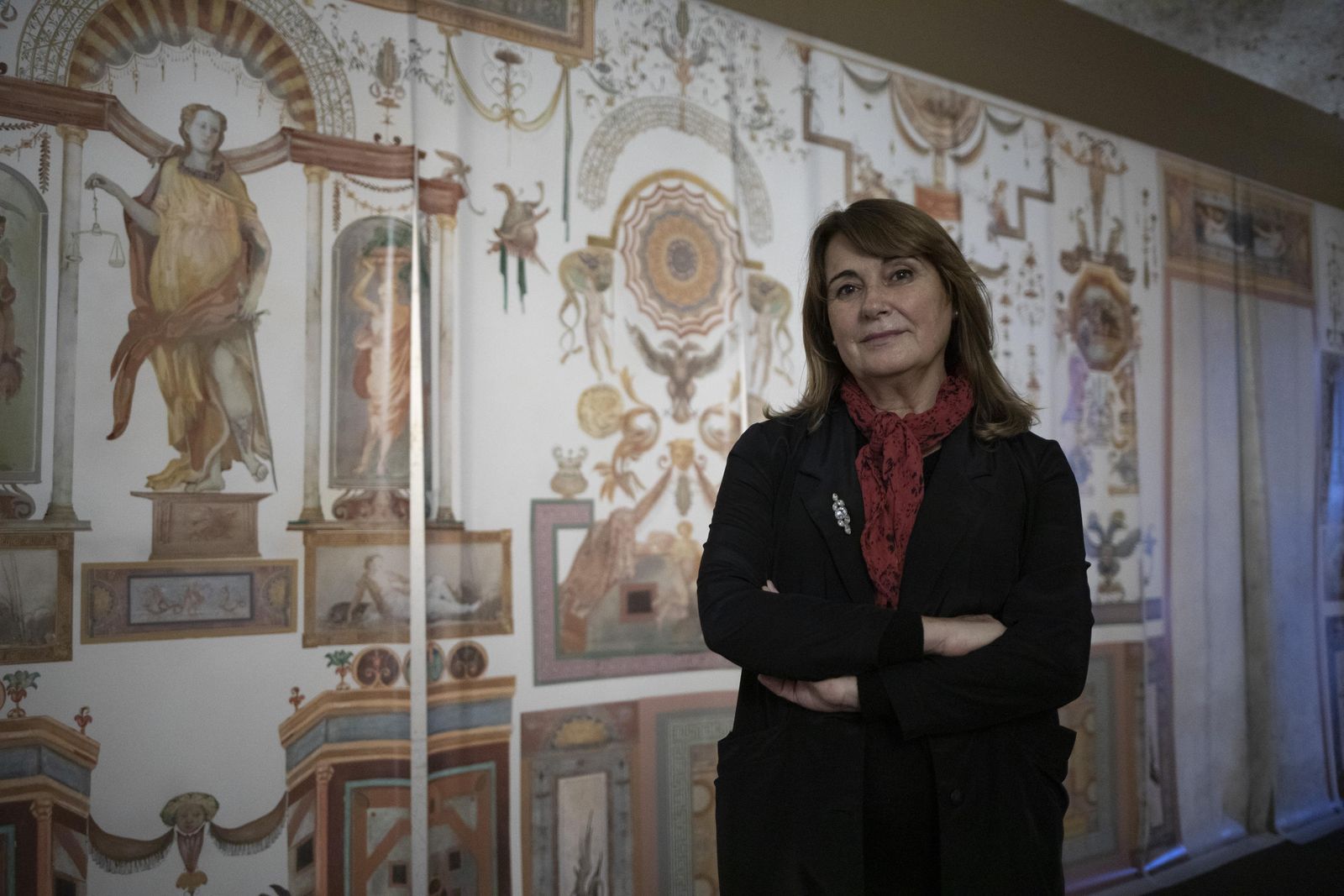 Asunción Jódar en su última exposición