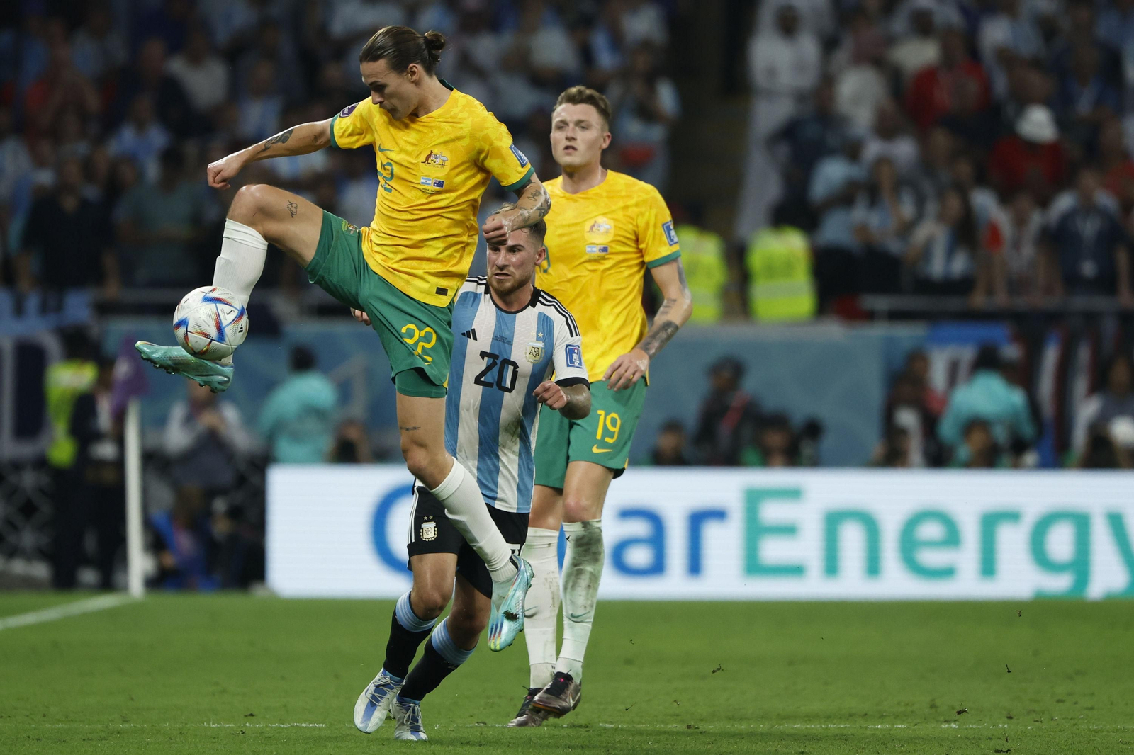 Las fotos del Argentina - Australia