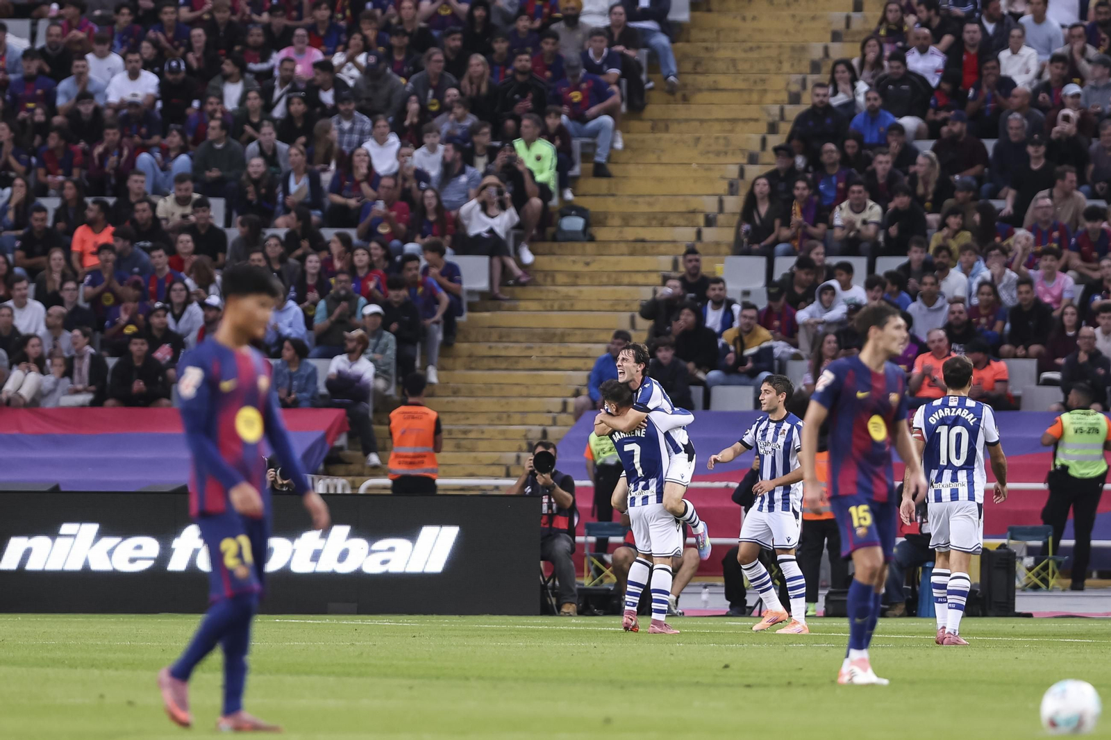 Las imágenes del Barcelona-Real Sociedad