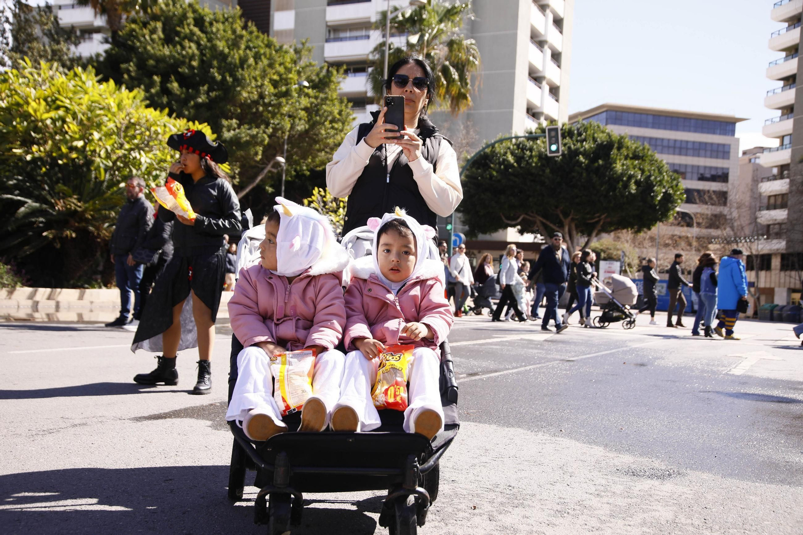 Las imágenes del entierro de la sardina en Almería
