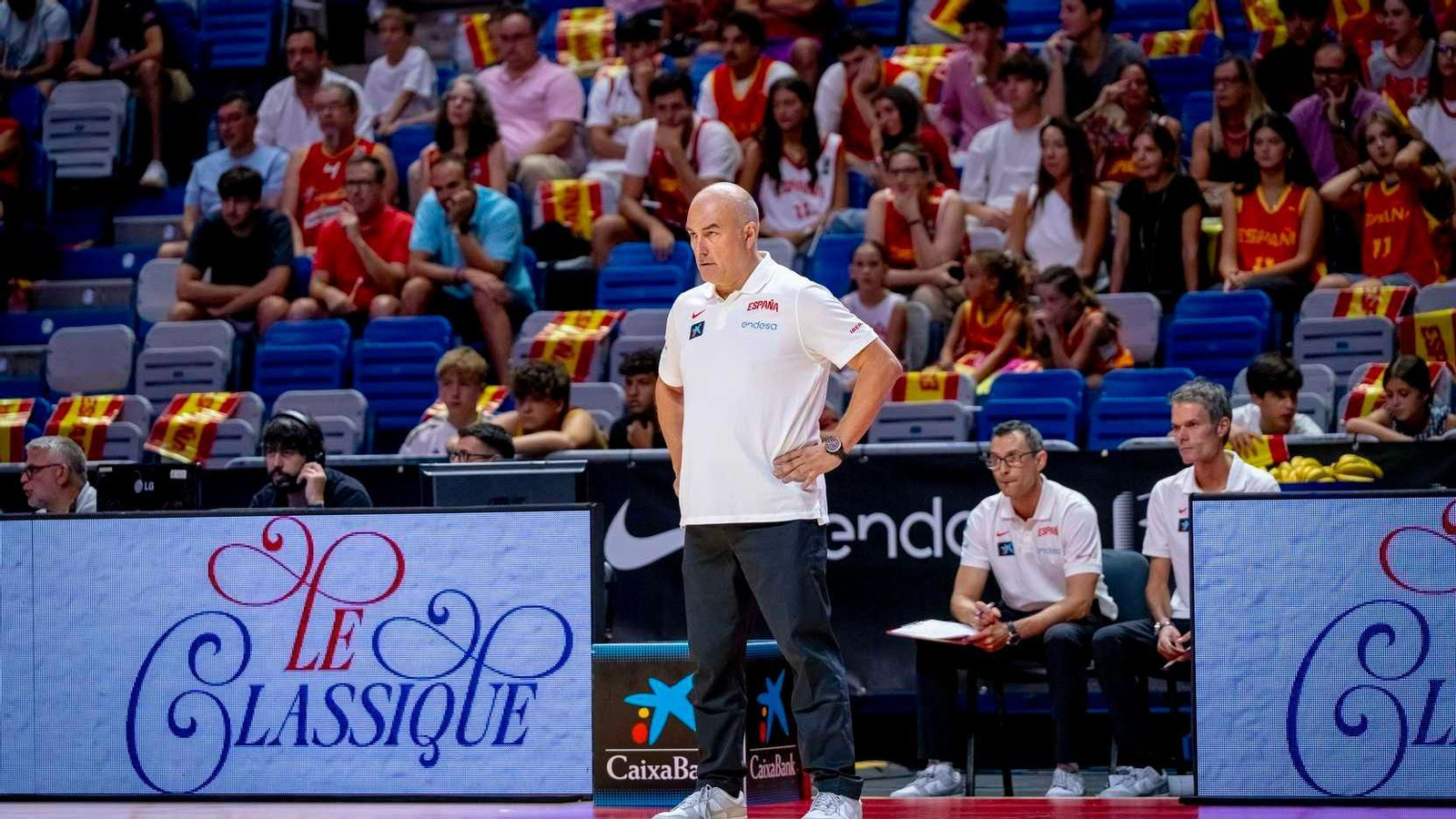 Jaume Ponsarnau durante el encuentro