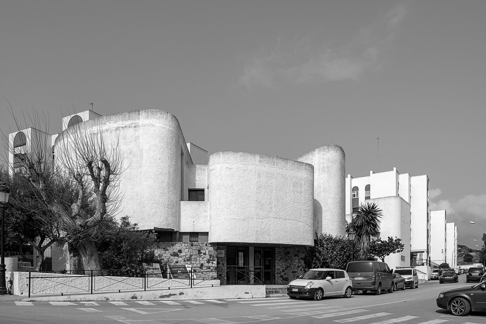 Imagen de la Casa del Mar de Tarifa, obra del arquitecto Pablo García Villanueva.