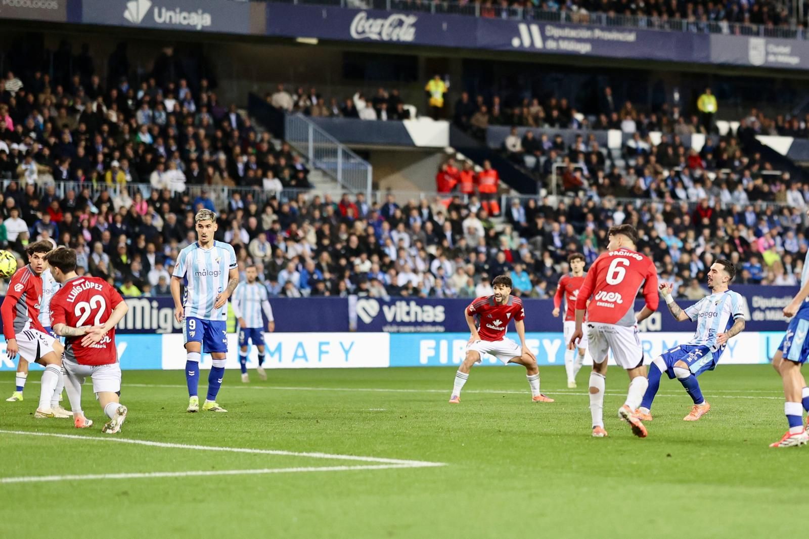El Málaga CF-Albacete, en fotos