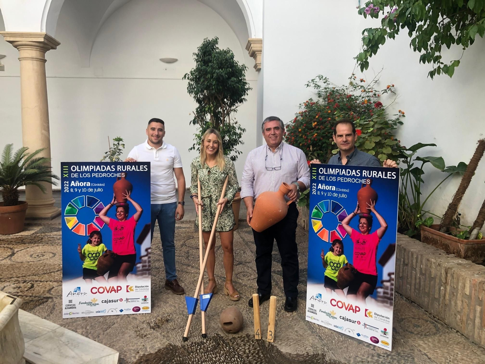 Presentación de las Olimpiadas Rurales de Añora.