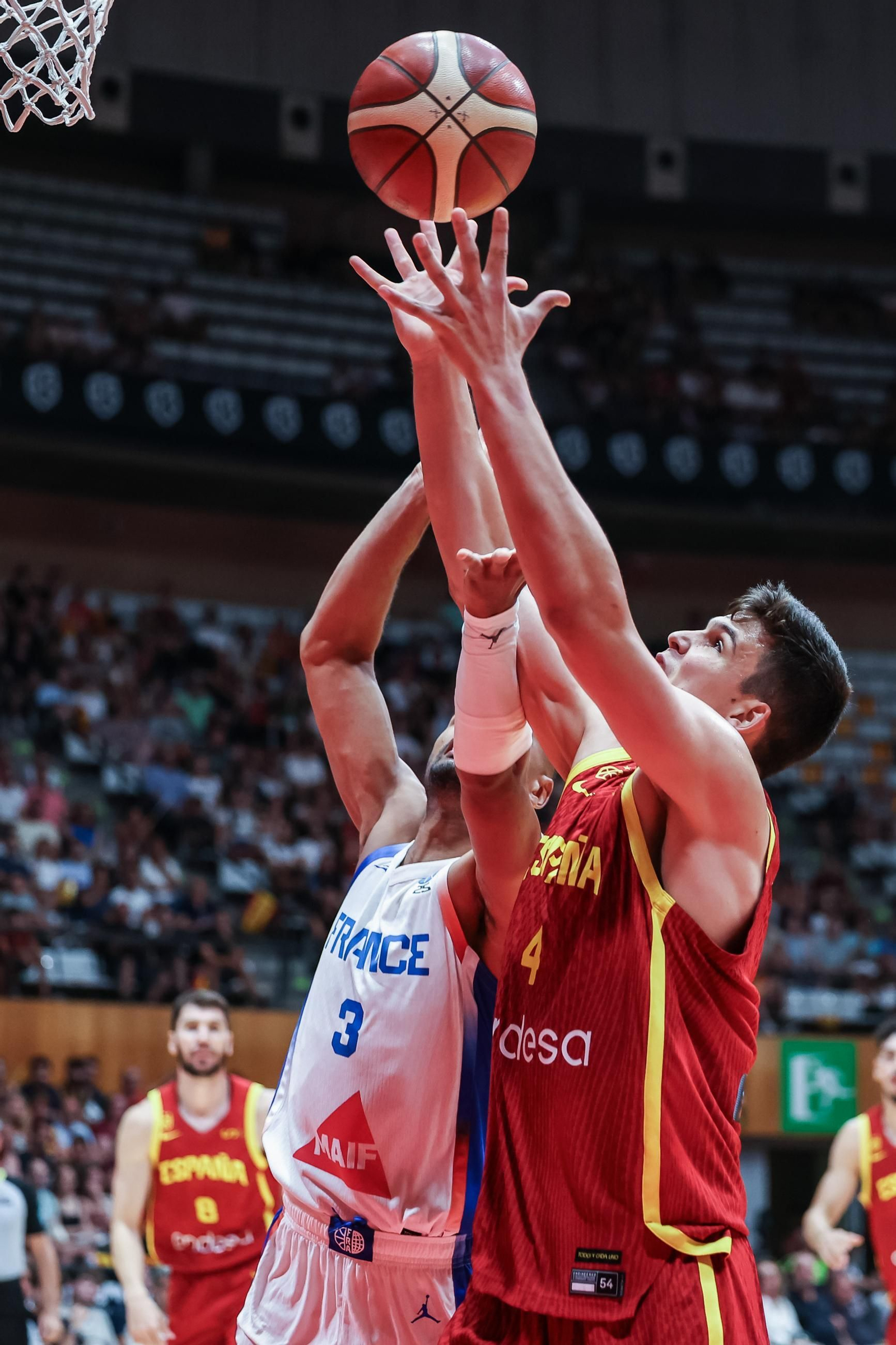 Las fotos del España - Francia de baloncesto