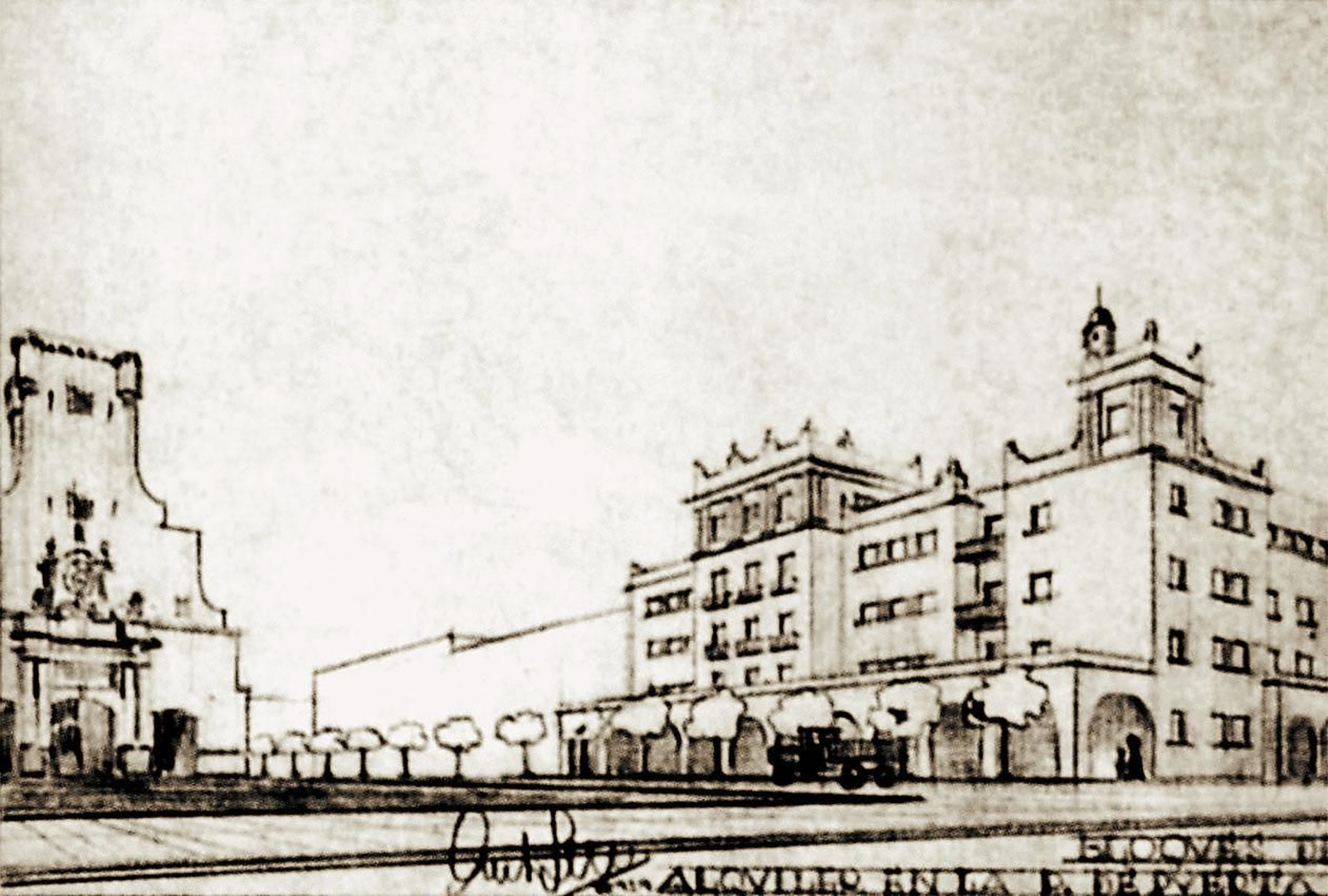 Proyecto de reforma del espacio de entrada a extramuros